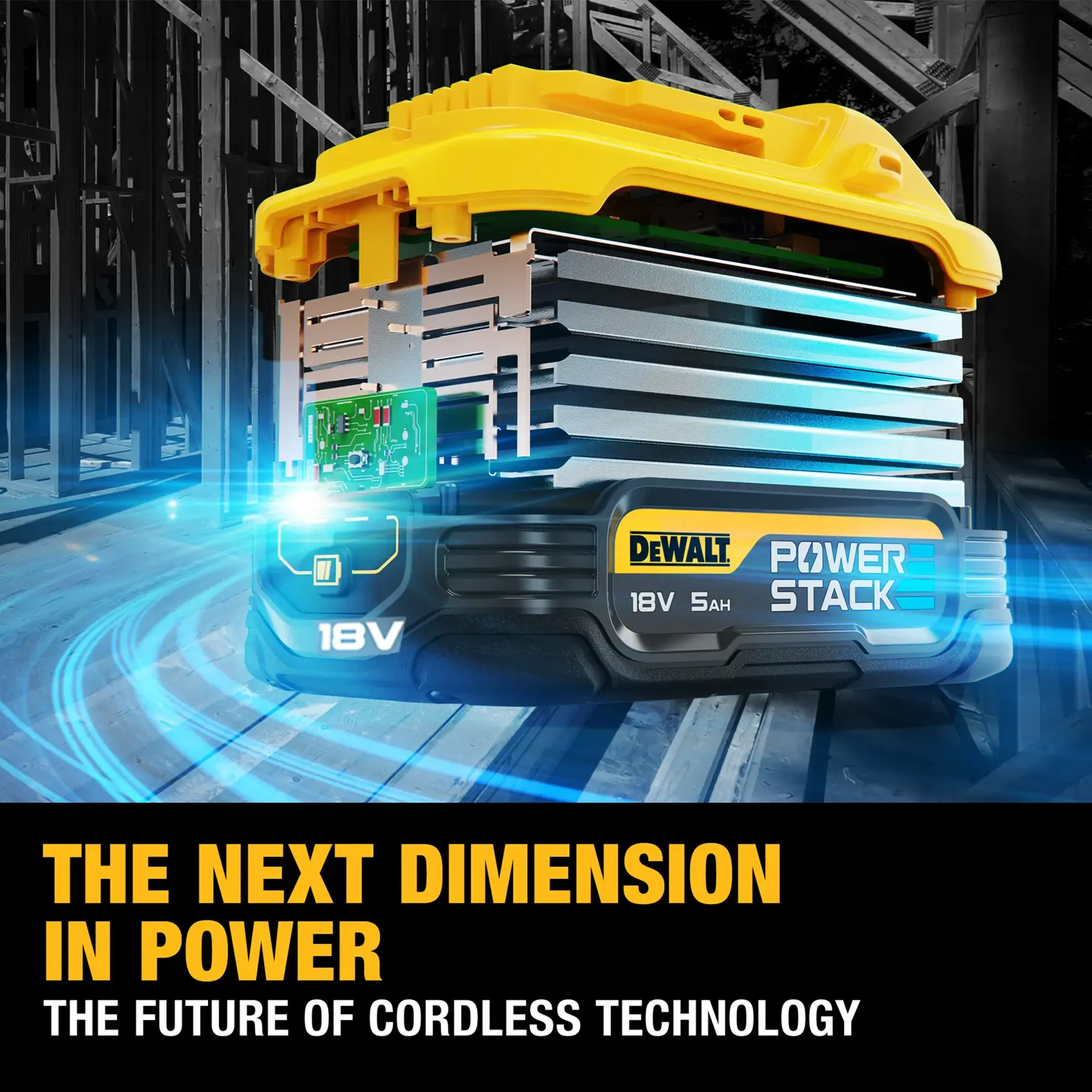 DEWALT® 18V POWERSTACK™ 5Ah Battery