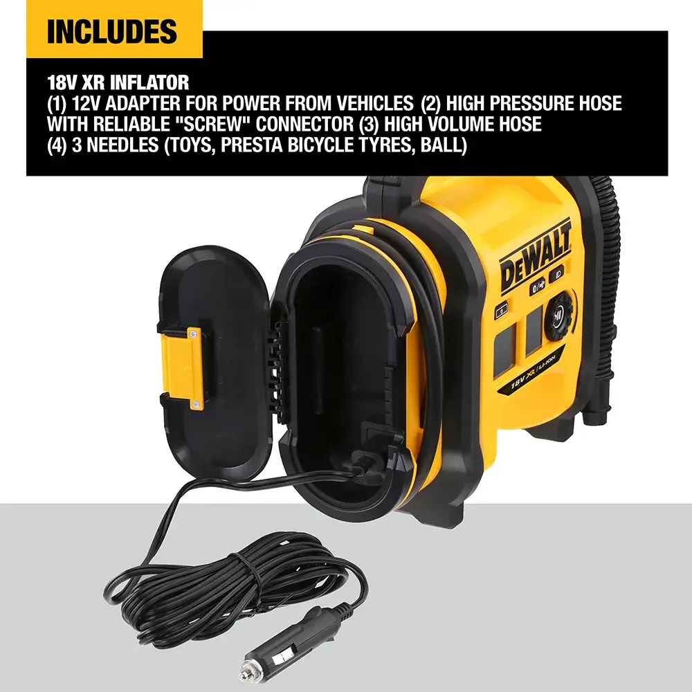 DEWALT® 18V XR® Inflator (Tool Only)