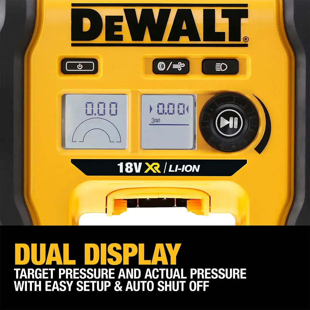 DEWALT® 18V XR® Inflator (Tool Only)