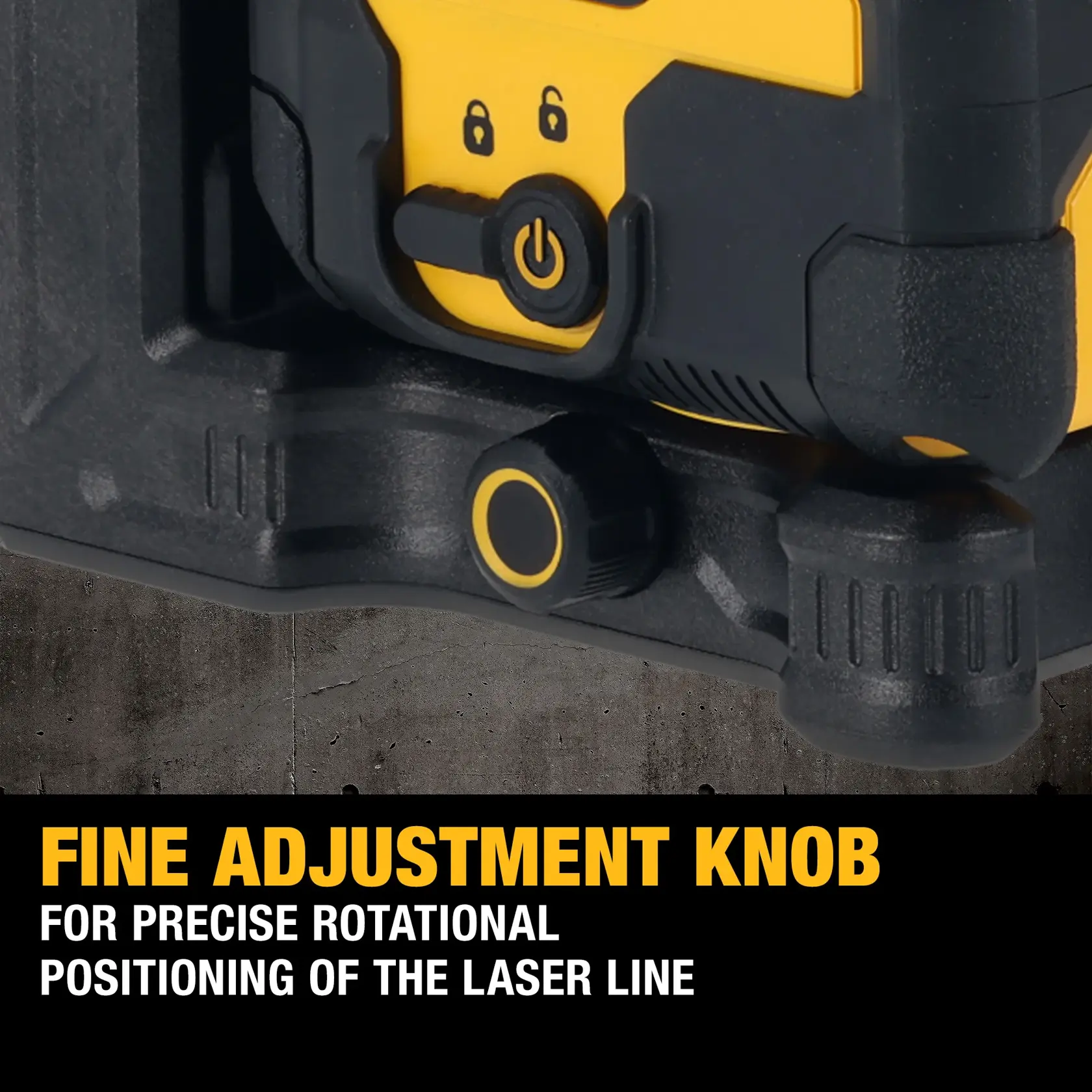 DEWALT® USB Cross Line Red Beam Laser