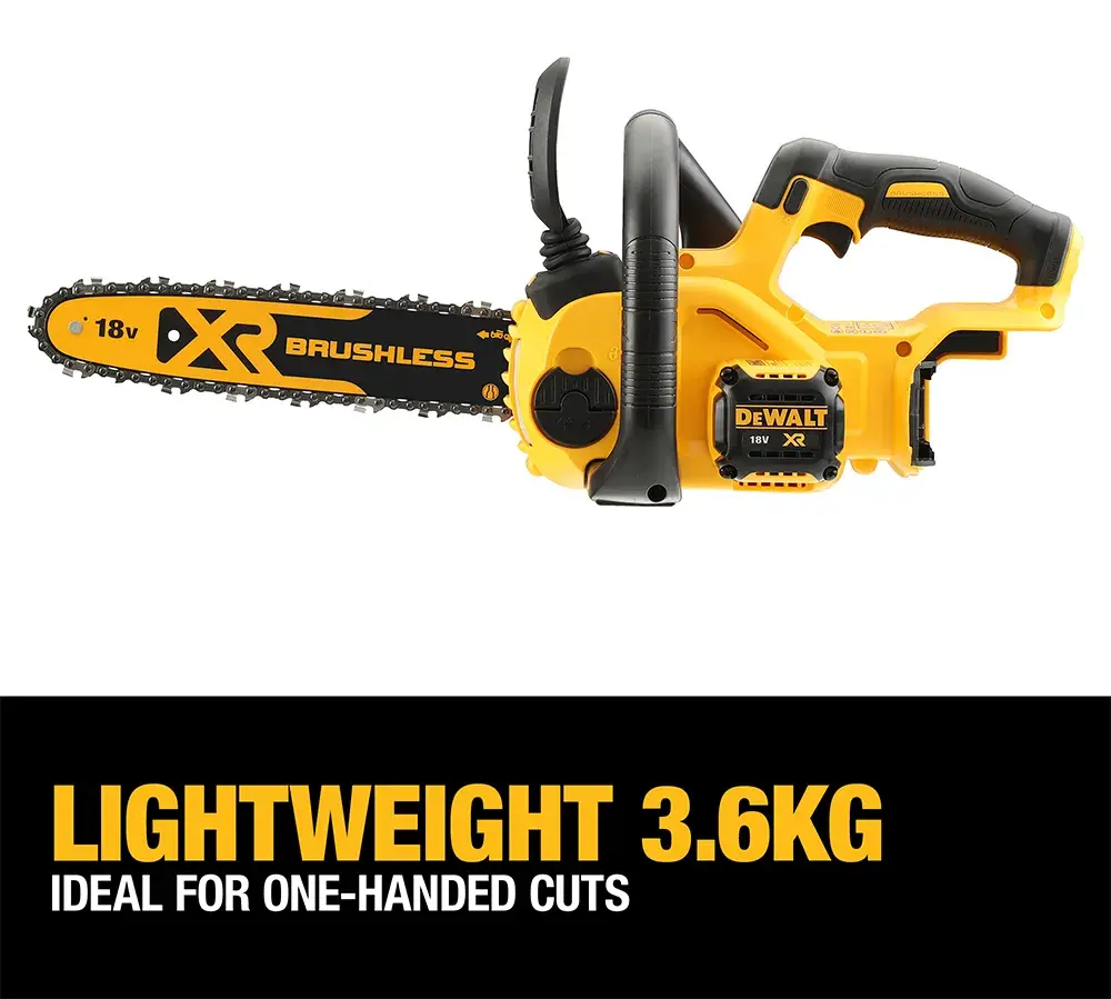 DEWALT® 18V XR® Brushless 30cm Compact Chainsaw (Tool Only)