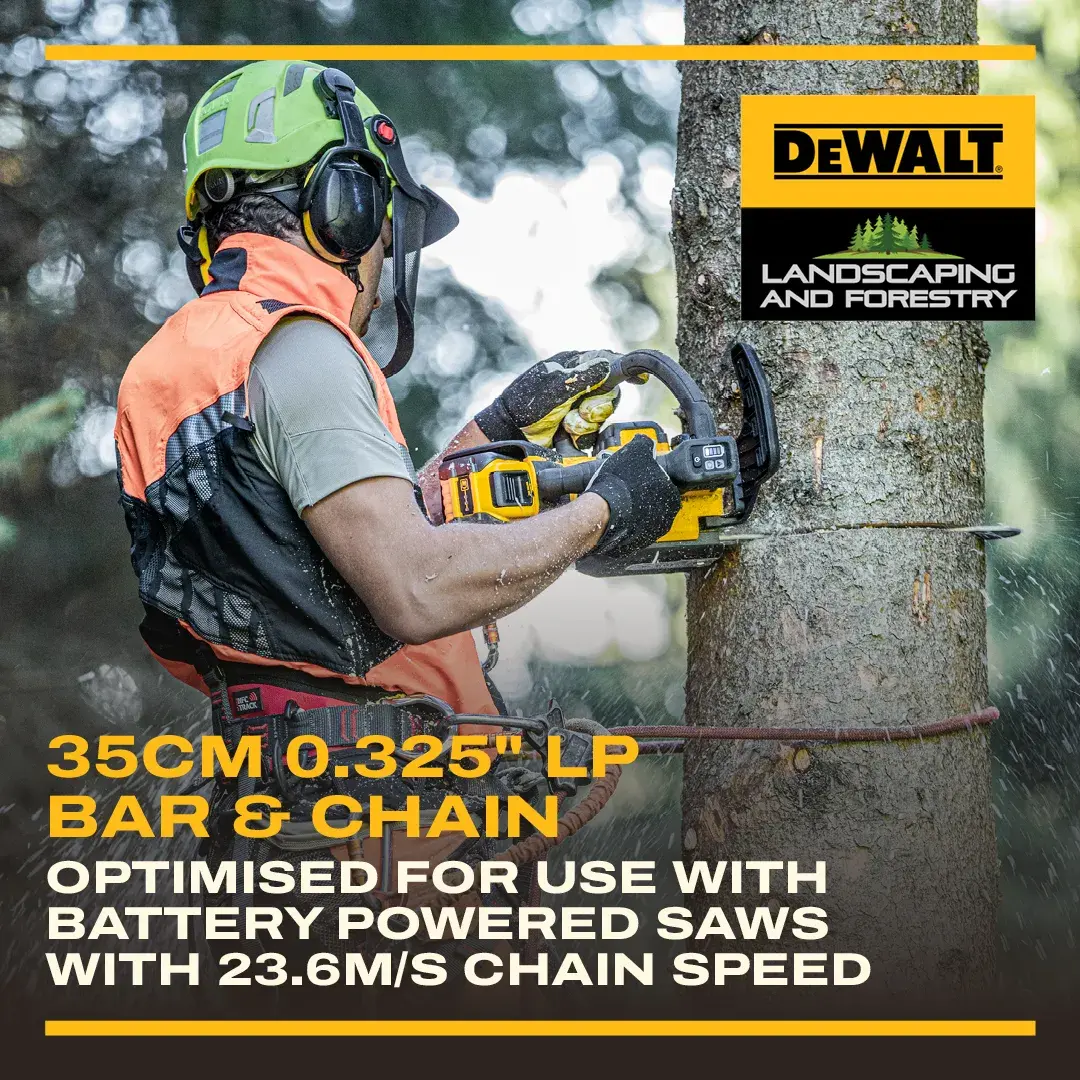 DEWALT® 54V XR Flexvolt® 35cm Top-Handled Chainsaw (Tool Only)
