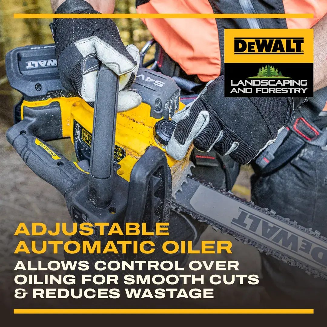 DEWALT® 54V XR Flexvolt® 35cm Top-Handled Chainsaw (Tool Only)