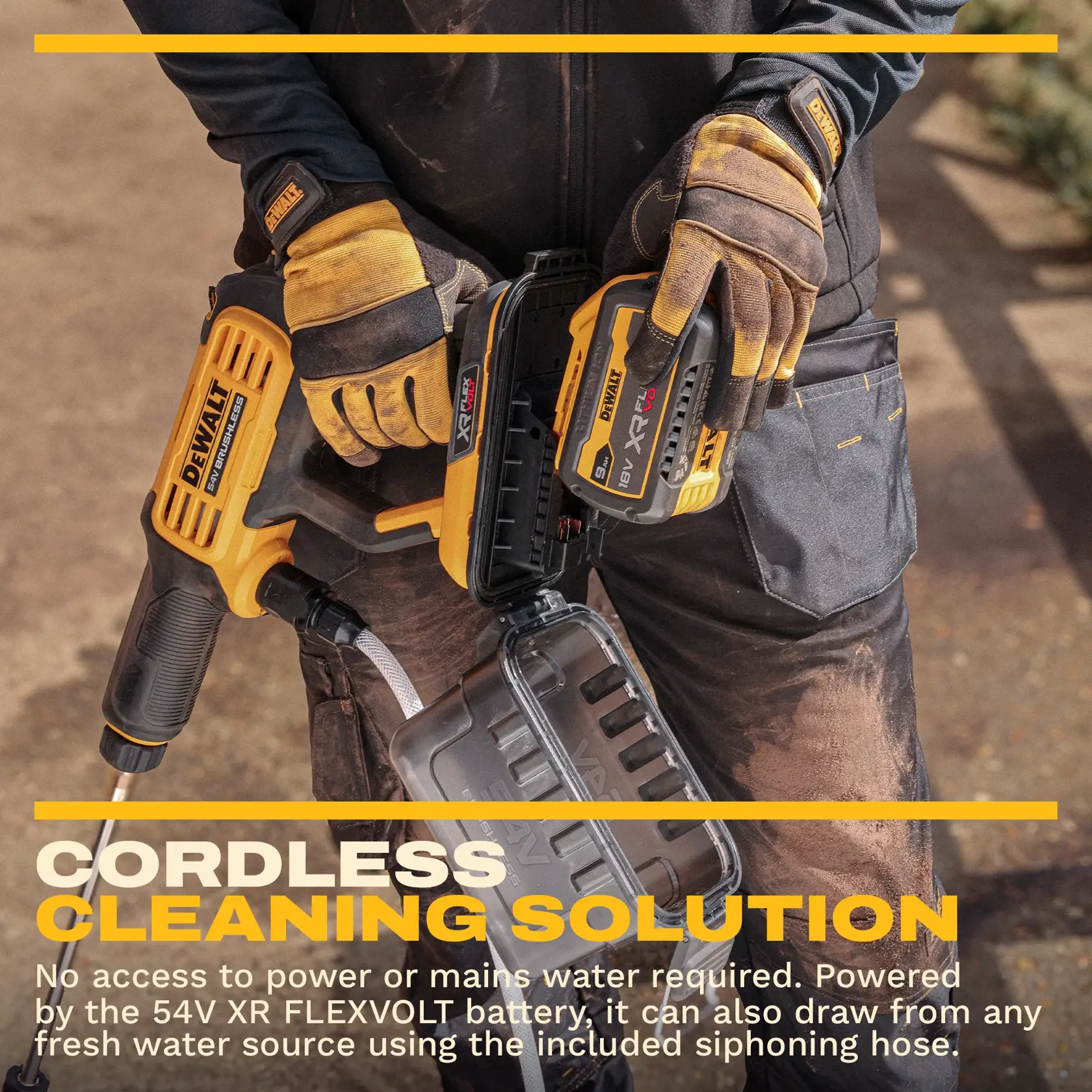 DEWALT® 54V XR® Power Cleaner (Tool Only)