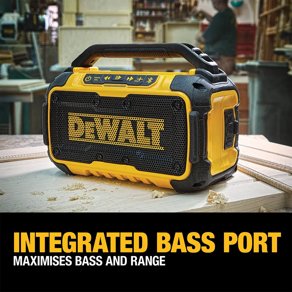 DEWALT® XR® Cordless Bluetooth® Compact Speaker (Tool Only)