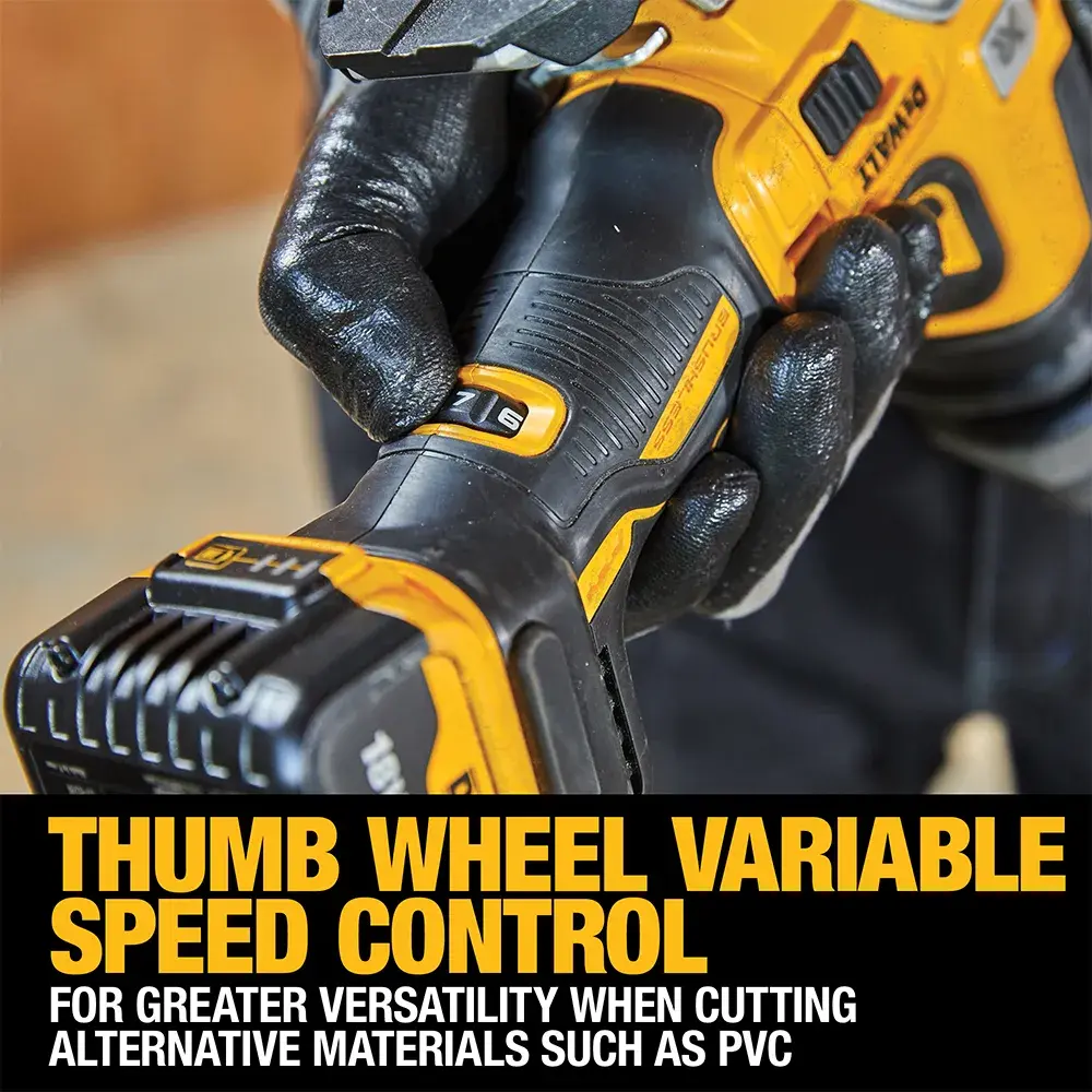 DEWALT® 18V XR® Brushless Body Grip Jigsaw (Tool Only)