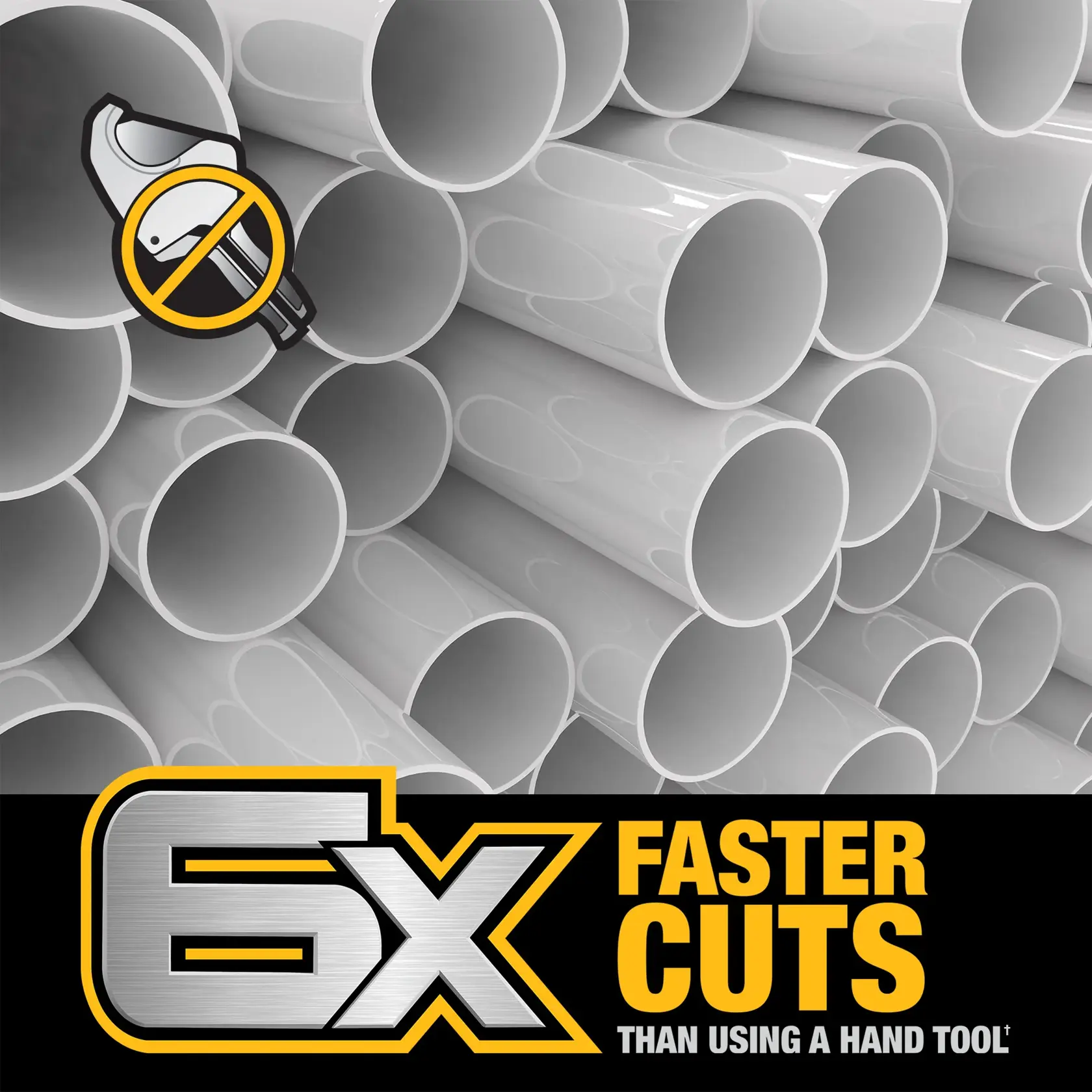 DEWALT® Impact Attachment for PVC/PEX Pipe Cutter