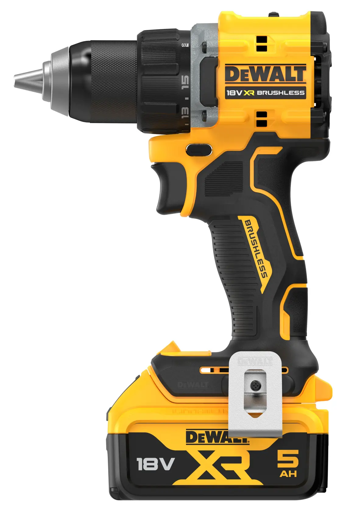 Taladro DEWALT, DCD794P2T, DCD794P2T-QW, 18V, negro/amarillo, categoría: Fotografía.