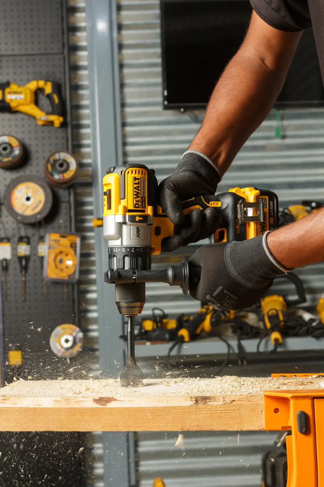 DEWALT® 18V XR® Brushless Premium Hammer Drill Driver (Tool Only)