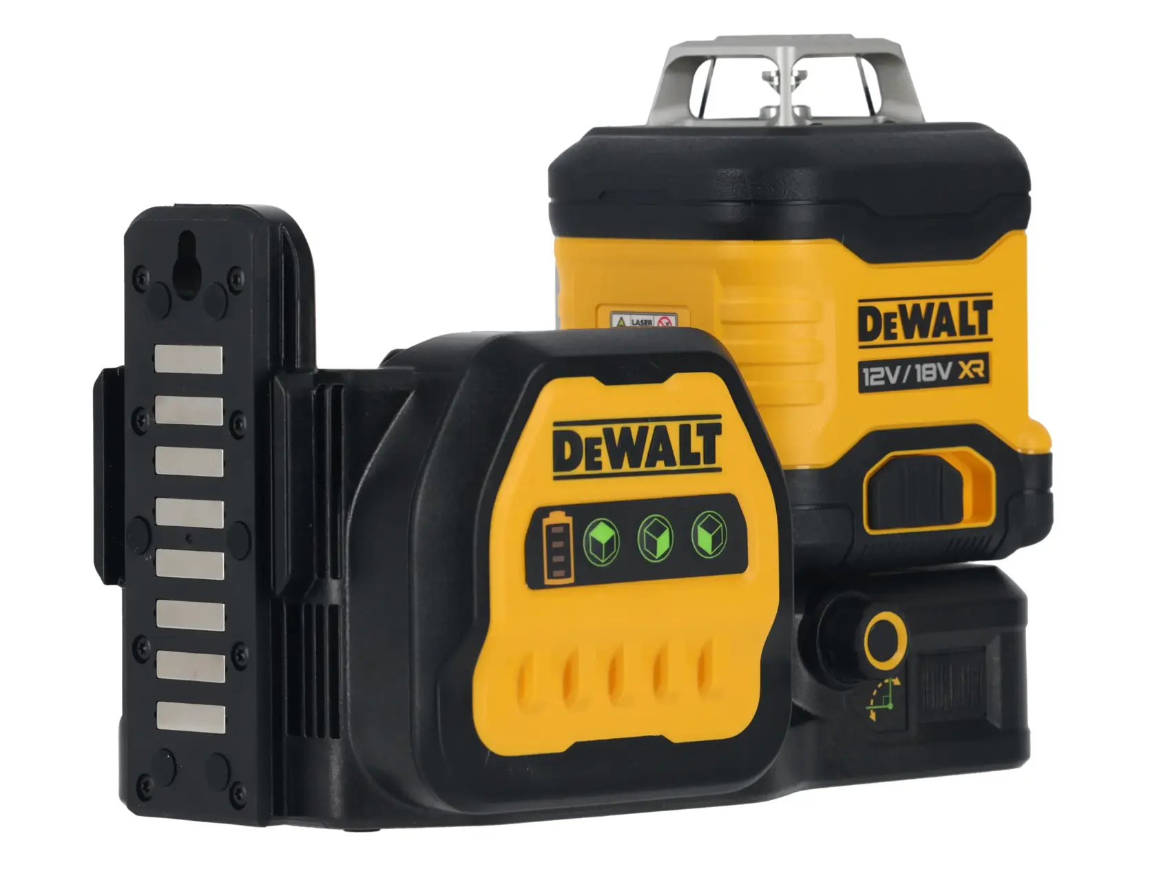 DEWALT® 12V / 18V XR® 3 x 360° Cross Green Beam Laser (Tool Only)