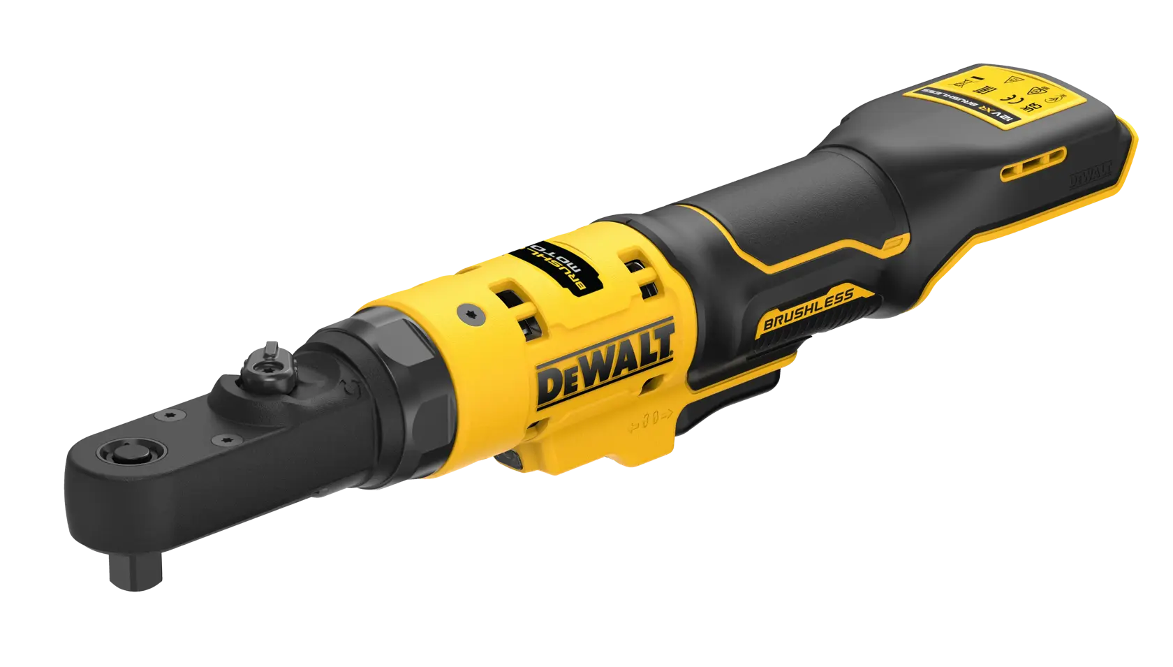 DEWALT® 12V XR® Brushless 1/4" and 3/8" Sealed Head Ratchet (Tool Only)