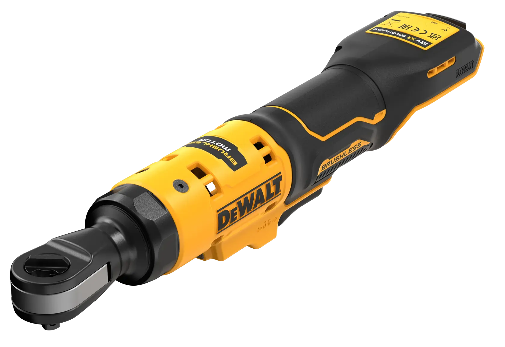 DEWALT® 12V XR® Brushless 3/8" Open Head Ratchet (Tool Only)