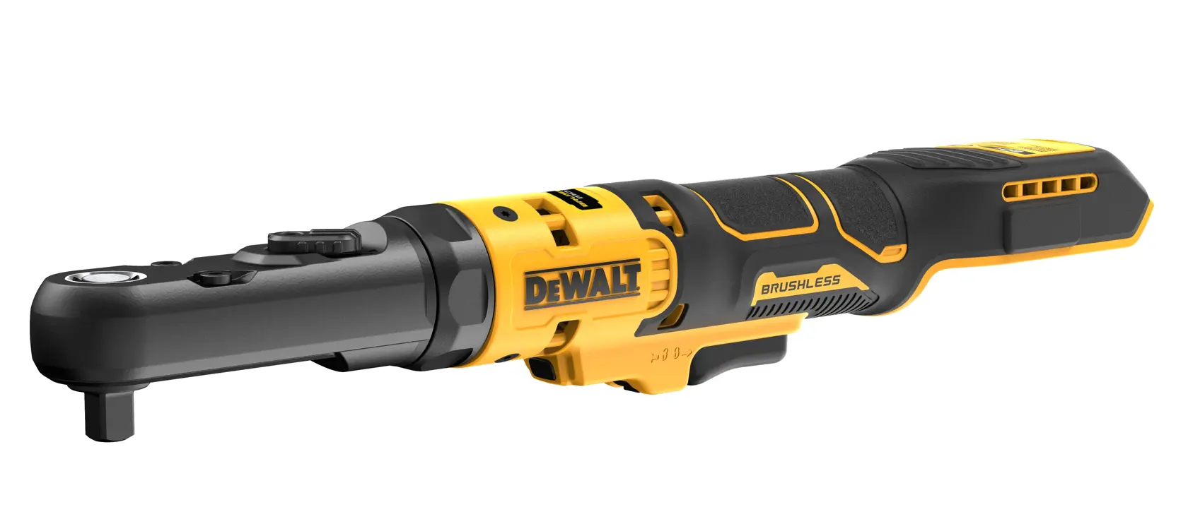 DEWALT® 18V XR® Brushless 3/8" and 1/2" Sealed Head Ratchet (Tool Only)