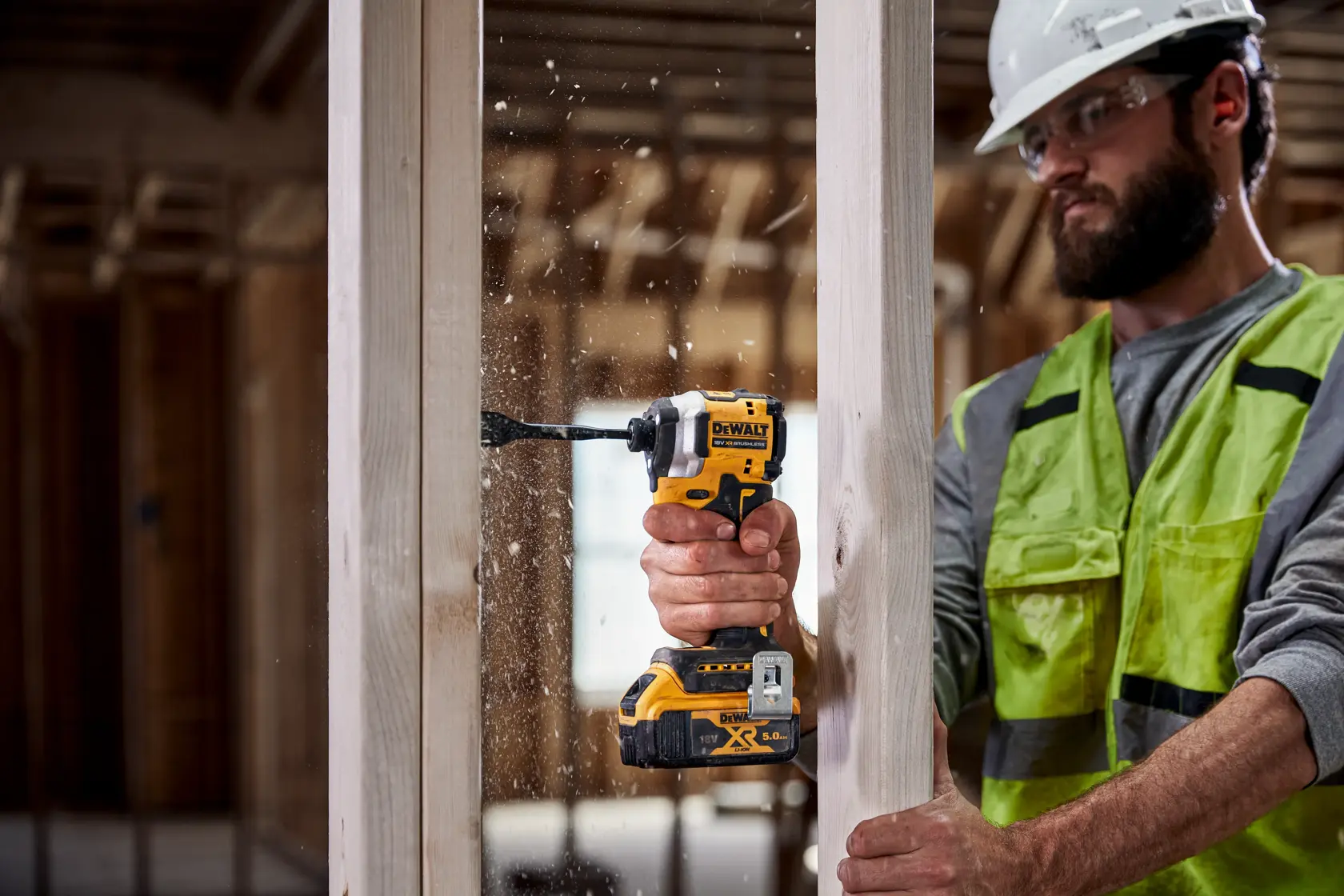 DEWALT® 18V XR® Brushless 1/4" Compact Impact Driver (Tool Only)