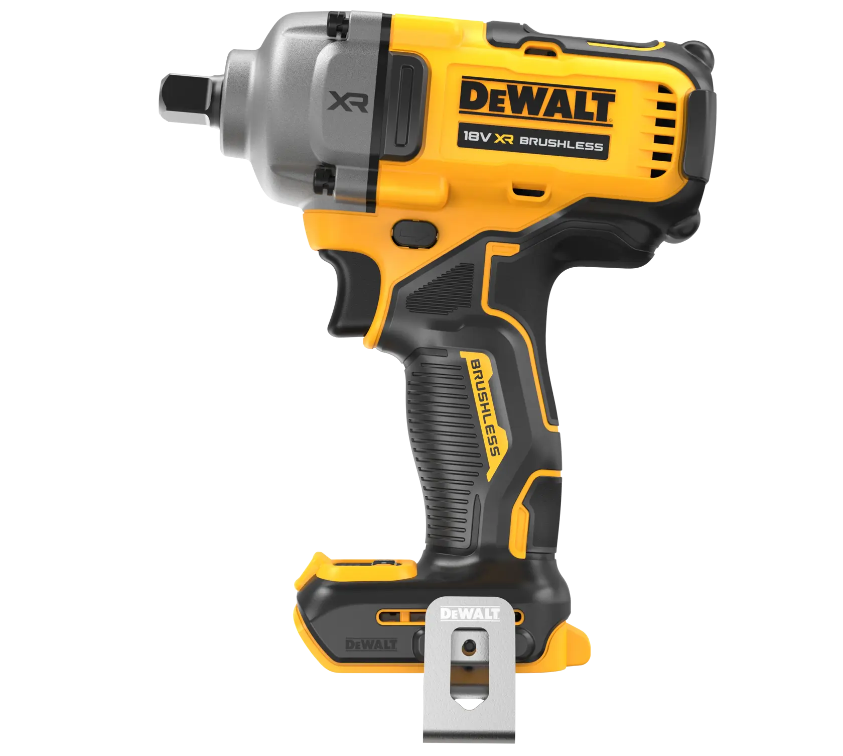 DEWALT® 18V XR® Brushless 1/2" Detent Pin Mid Torque Impact Wrench (Tool Only)