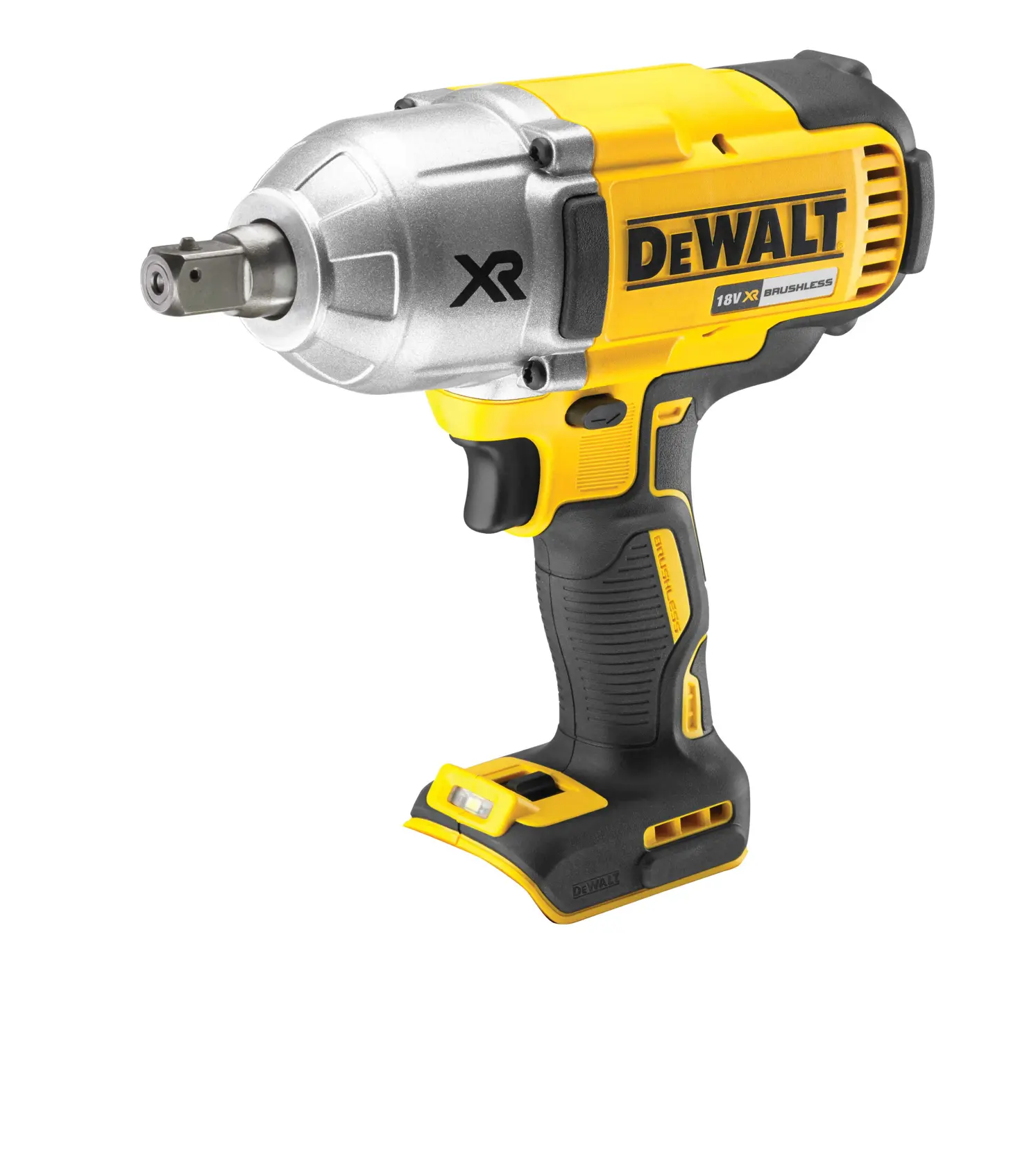 DEWALT® 18V XR® Brushless 1/2" Detent Pin High Torque Impact Wrench (Tool Only)