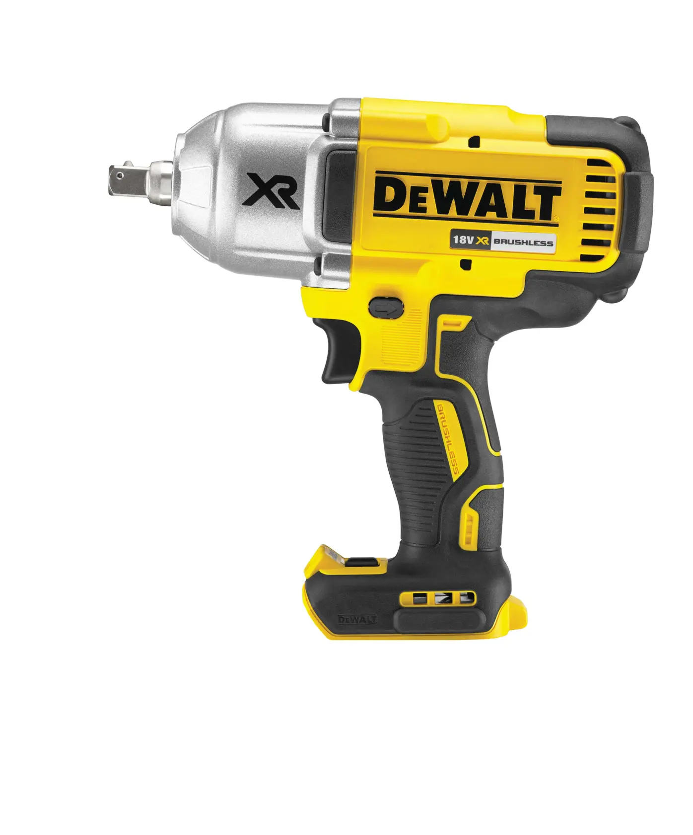 DEWALT® 18V XR® Brushless 1/2" Detent Pin High Torque Impact Wrench (Tool Only)