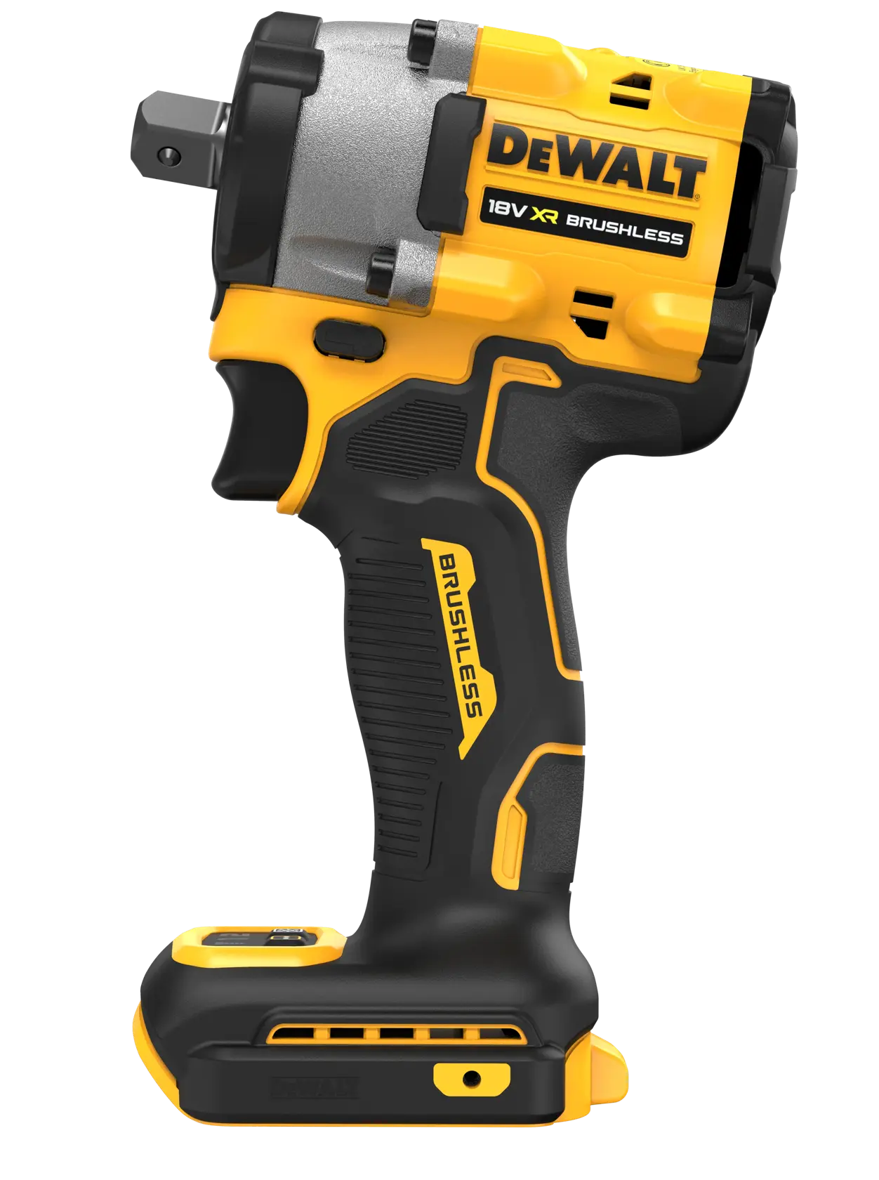 DEWALT® 18V XR® Brushless 1/2" Detent Pin Compact Impact Wrench (Tool Only)