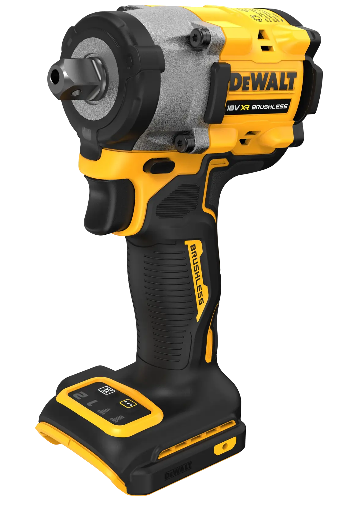 DEWALT® 18V XR® Brushless 1/2" Detent Pin Compact Impact Wrench (Tool Only)