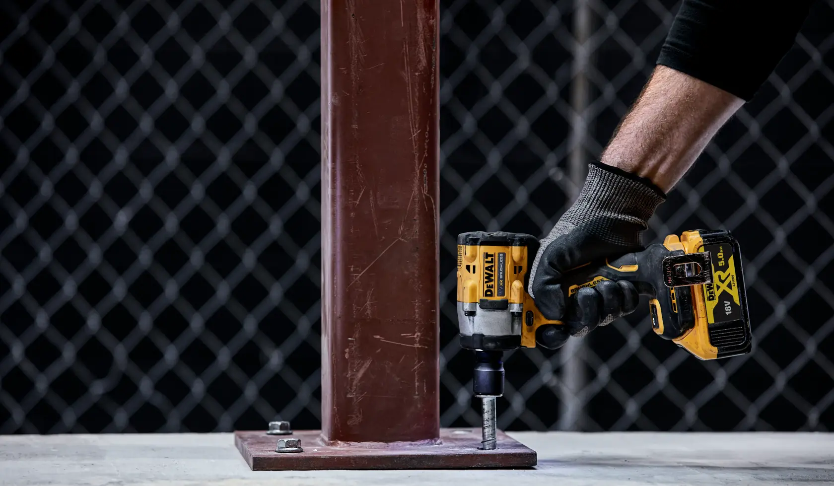 18V XR® Brushless 3/8" Hog Ring Compact Impact Wrench (Tool Only)