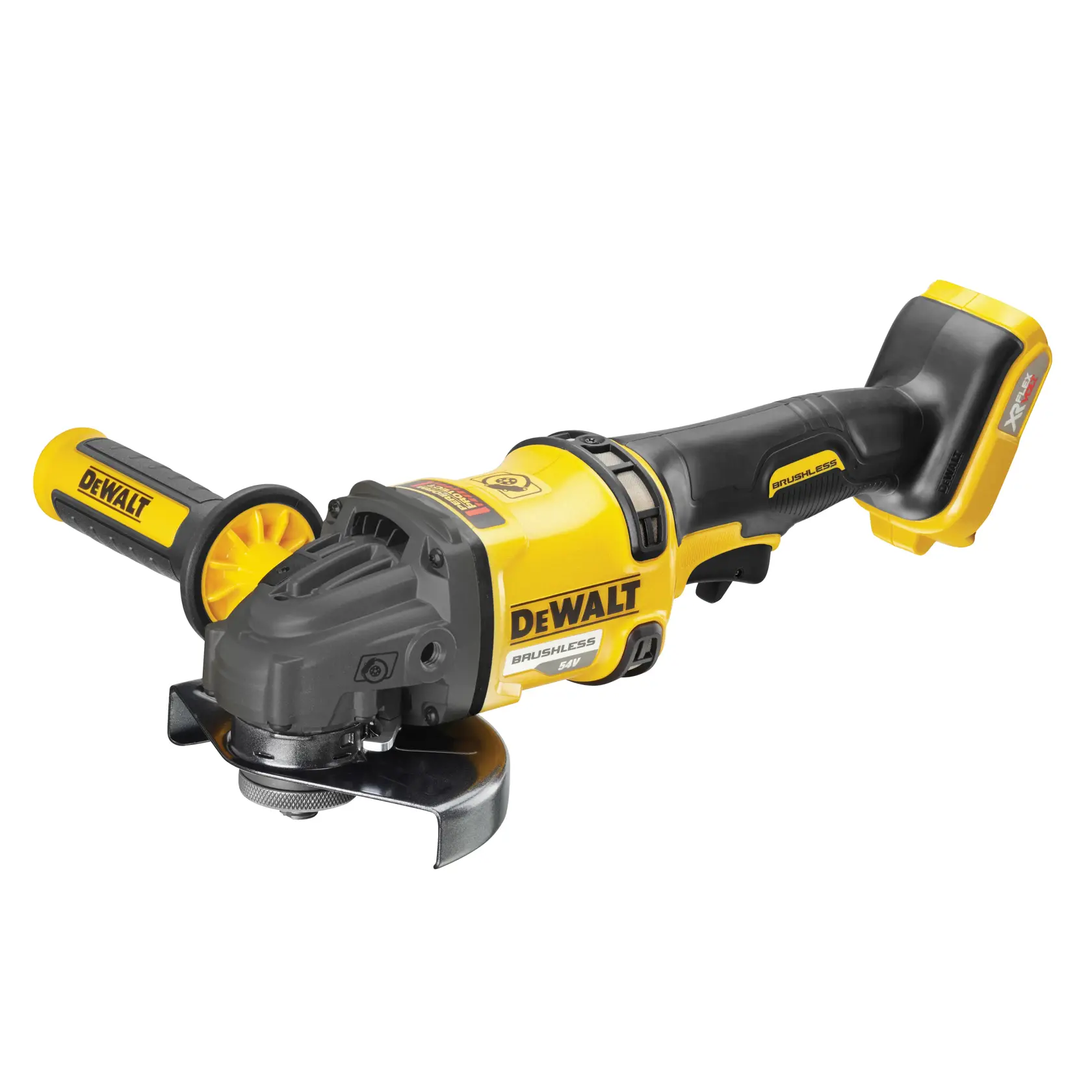 DEWALT® 54V XR Flexvolt® 125mm Side Handle Angle Grinder (Tool Only)