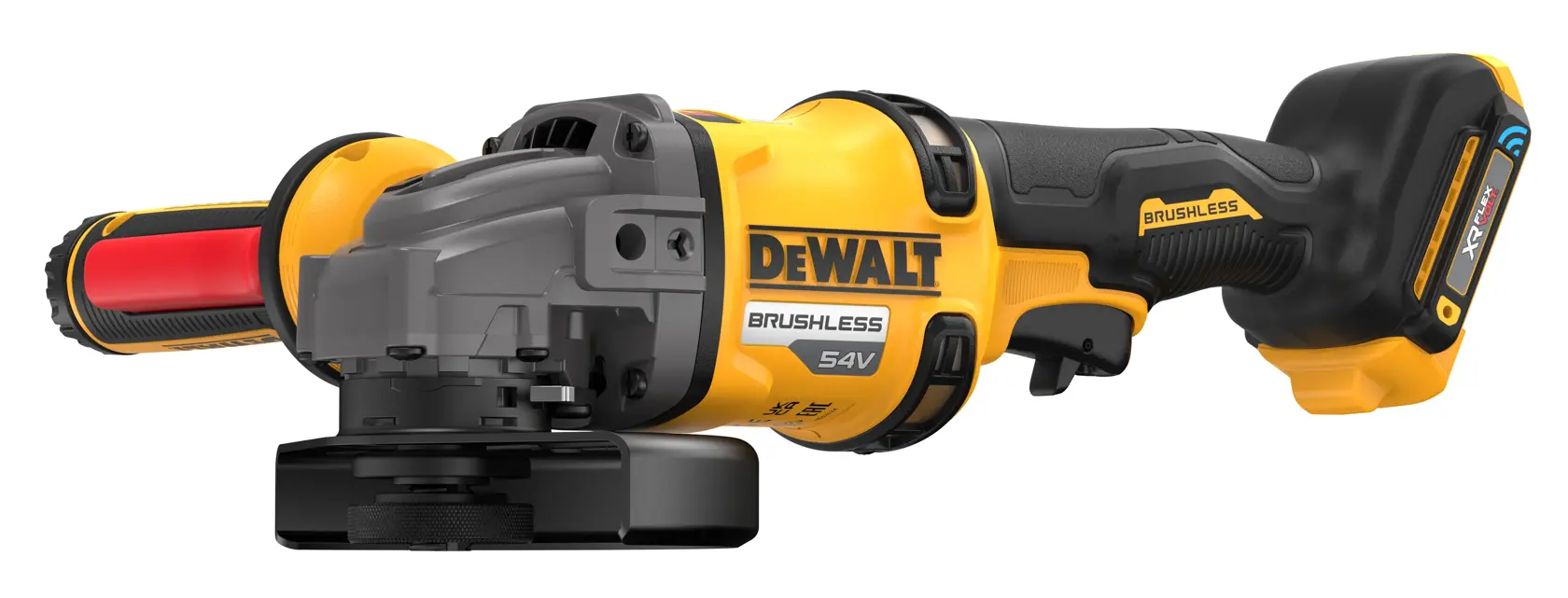 DEWALT® 54V XR Flexvolt® 125mm Side Handle Angle Grinder (Tool Only)
