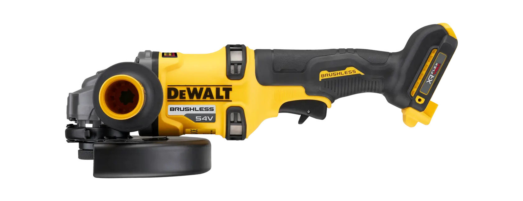 DEWALT® 54V XR Flexvolt® 180mm Side Handle Angle Grinder (Tool Only)
