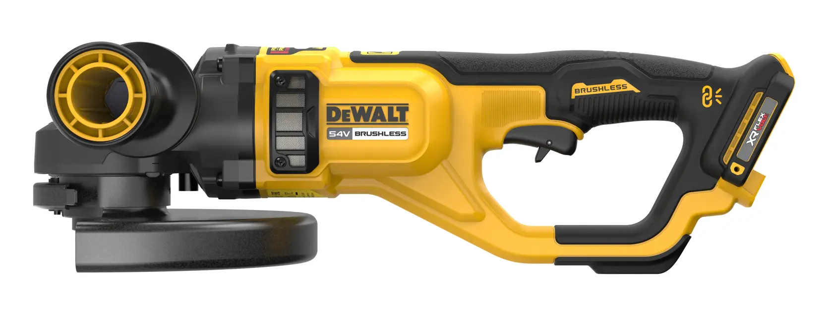 DEWALT® 54V XR Flexvolt® 230mm Angle Grinder (Tool Only) in Kit Box