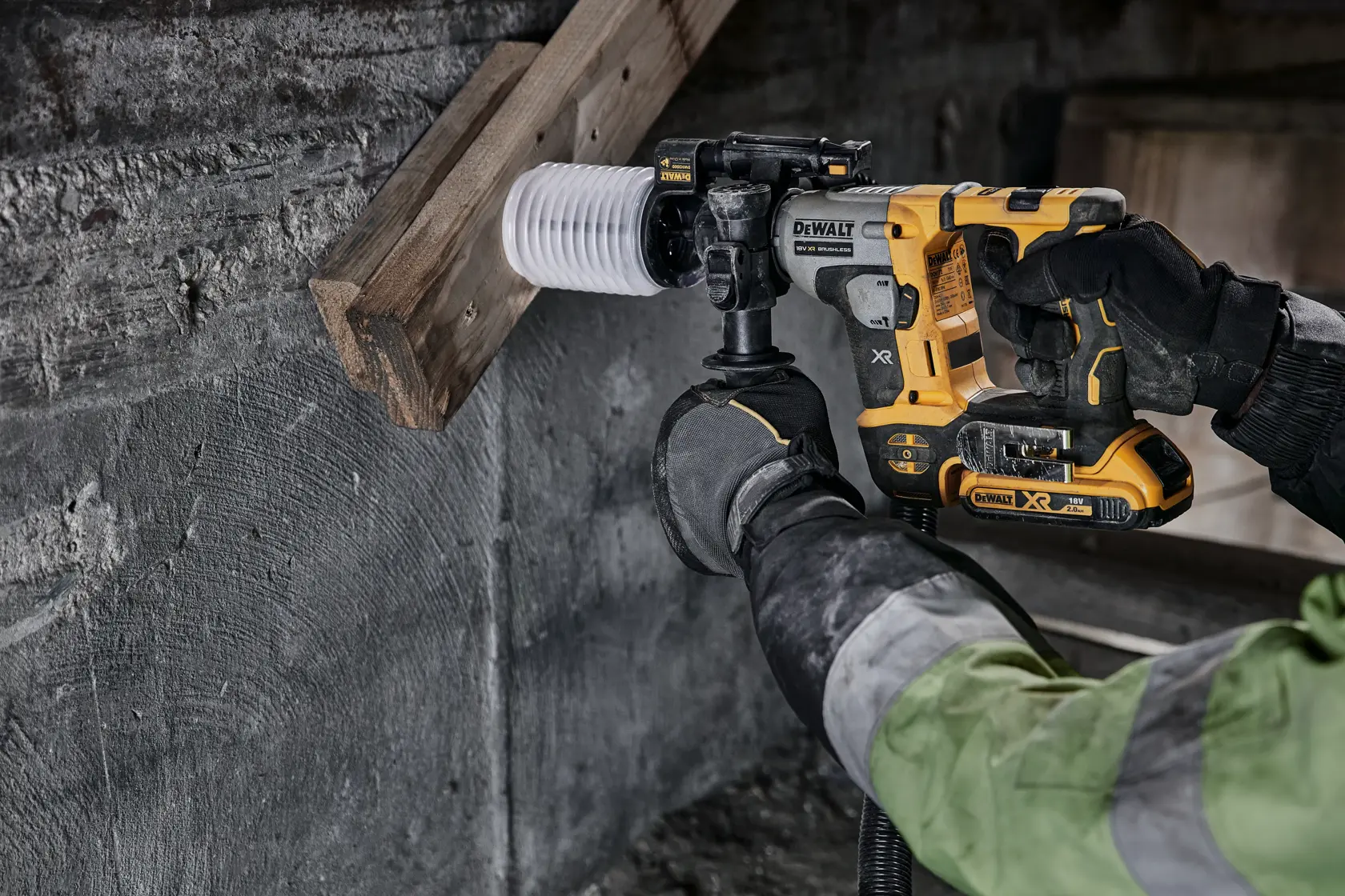 18V XR® Brushless 16mm SDS PLUS Hammer Drill (Tool Only)
