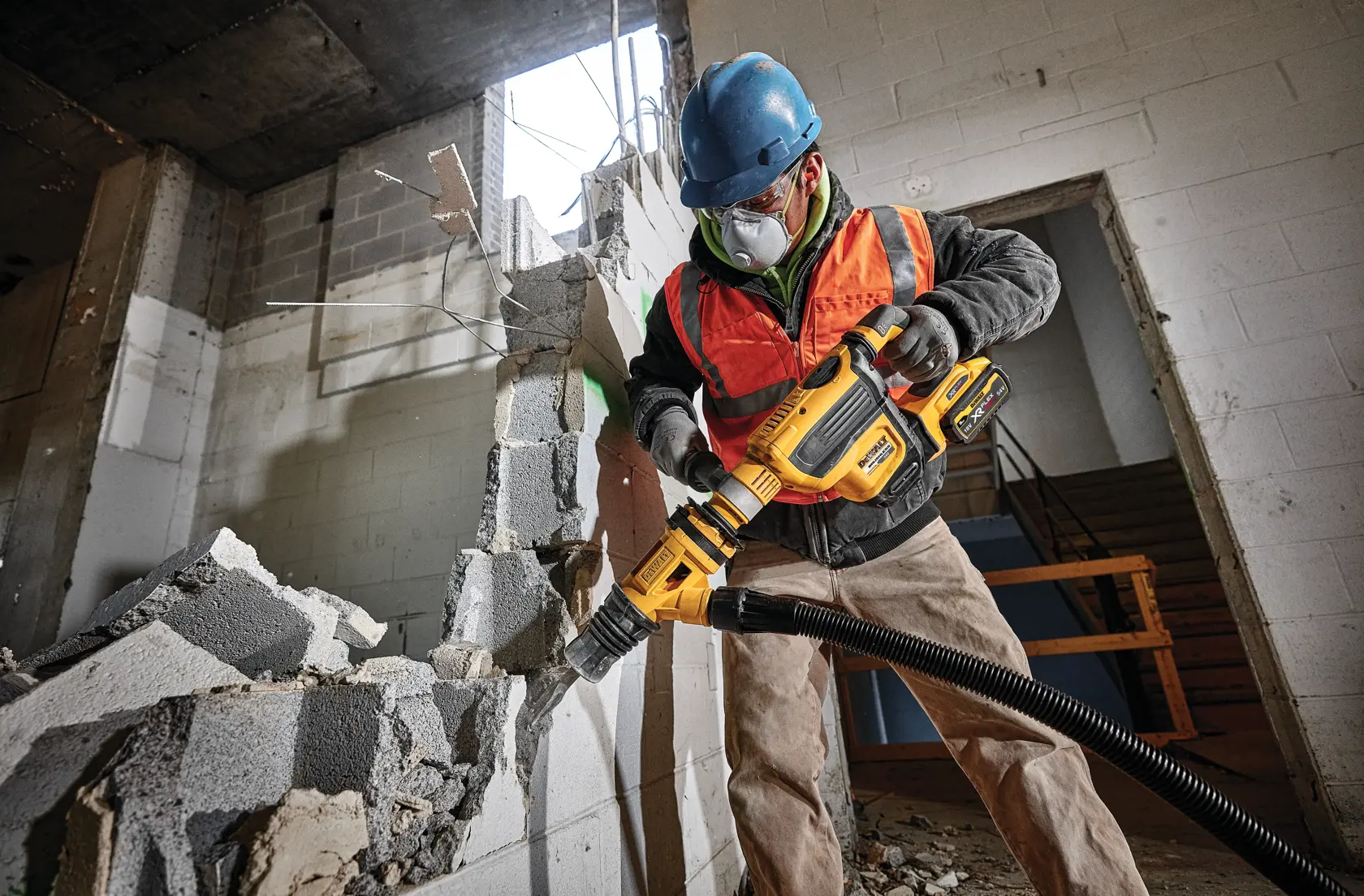 DEWALT® 54V XR Flexvolt® 45mm SDS Max Hammer Drill (Tool Only)