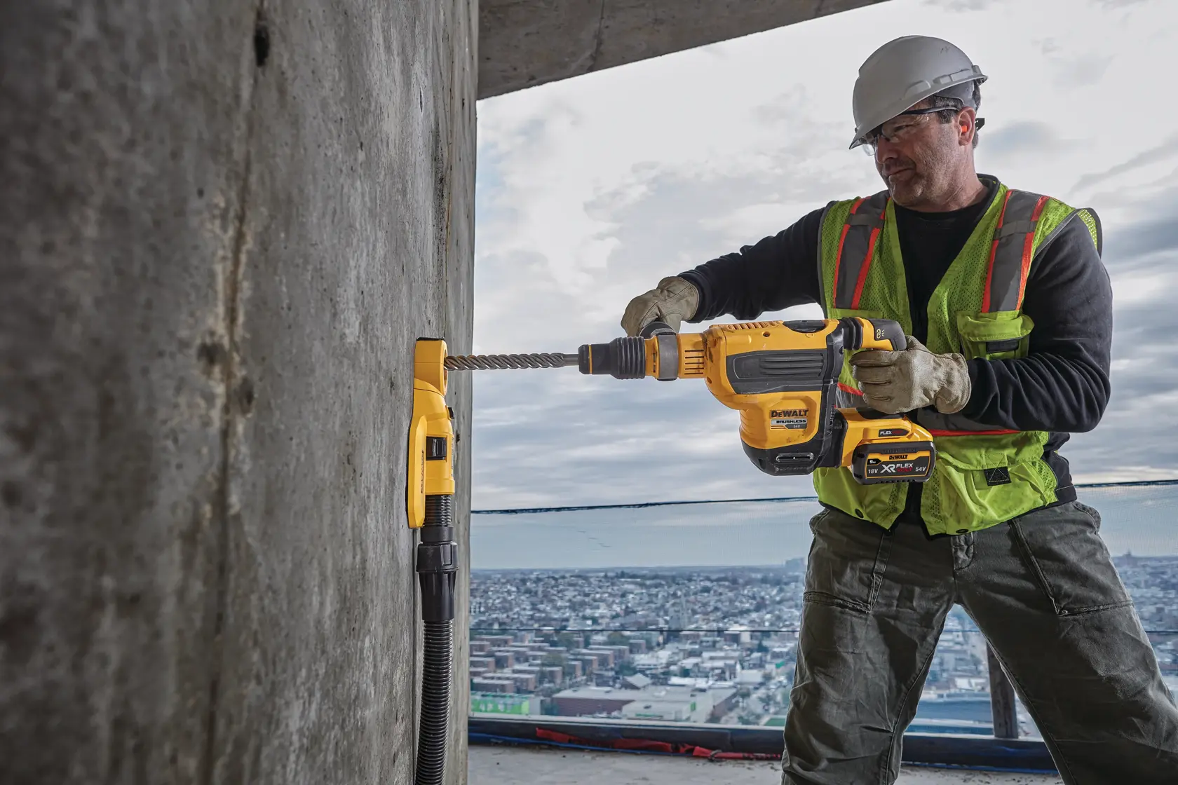 DEWALT® 54V XR Flexvolt® 45mm SDS Max Hammer Drill (Tool Only)