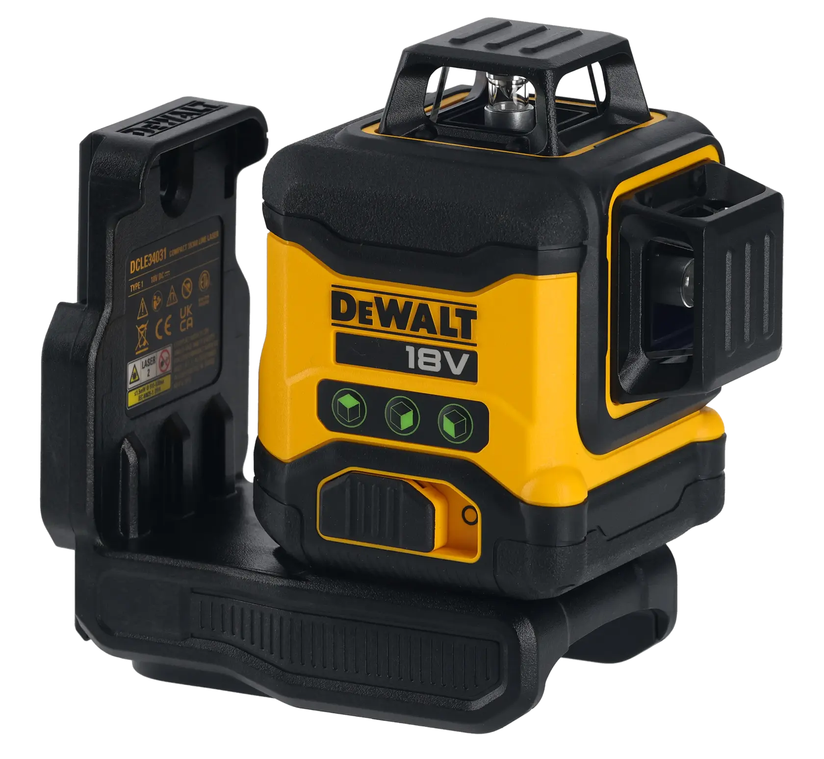 DEWALT® 18V XR® 3 x 360° Compact Green Beam Laser (Tool Only)