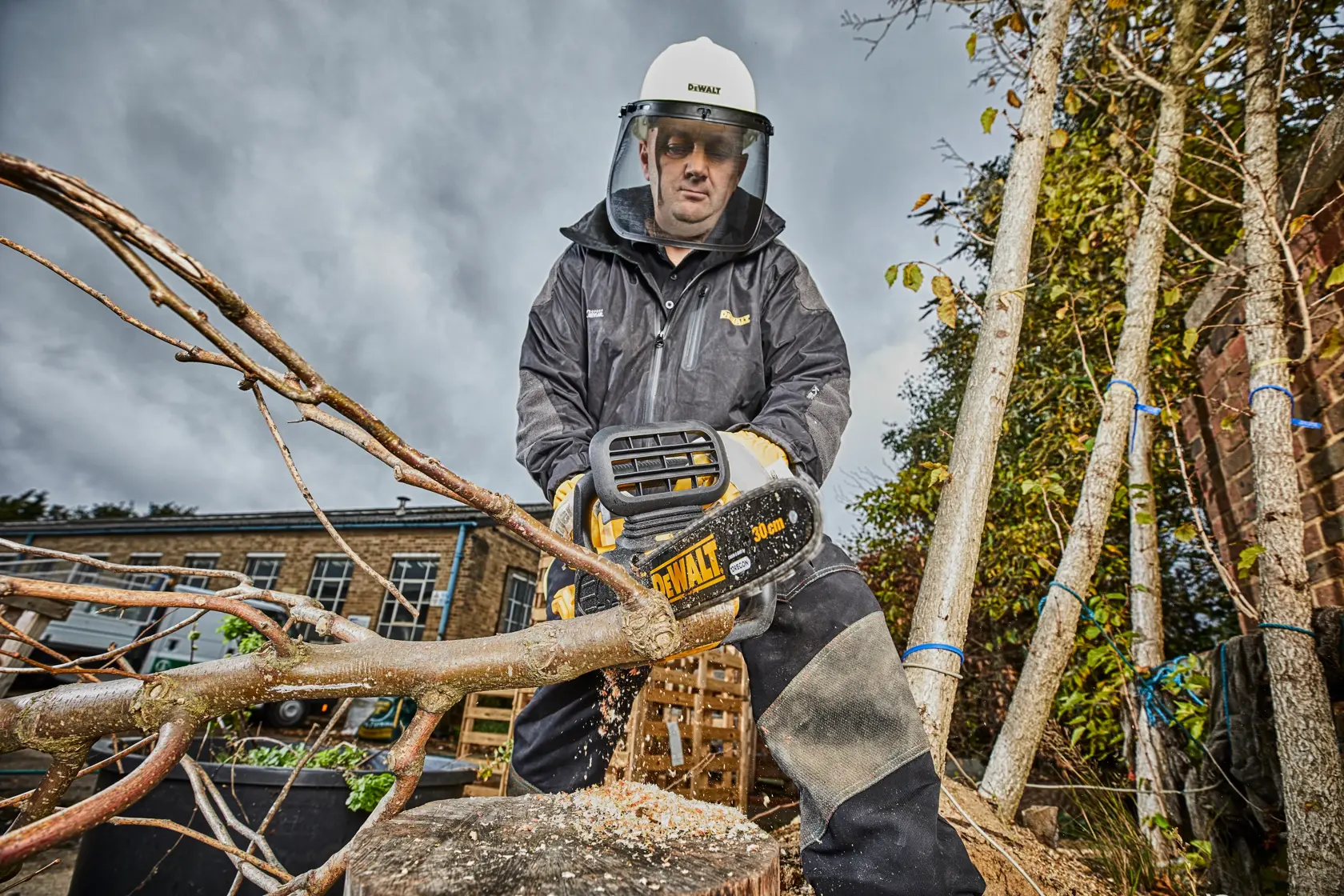 DEWALT® 18V XR® Brushless 30cm Compact Chainsaw (Tool Only)