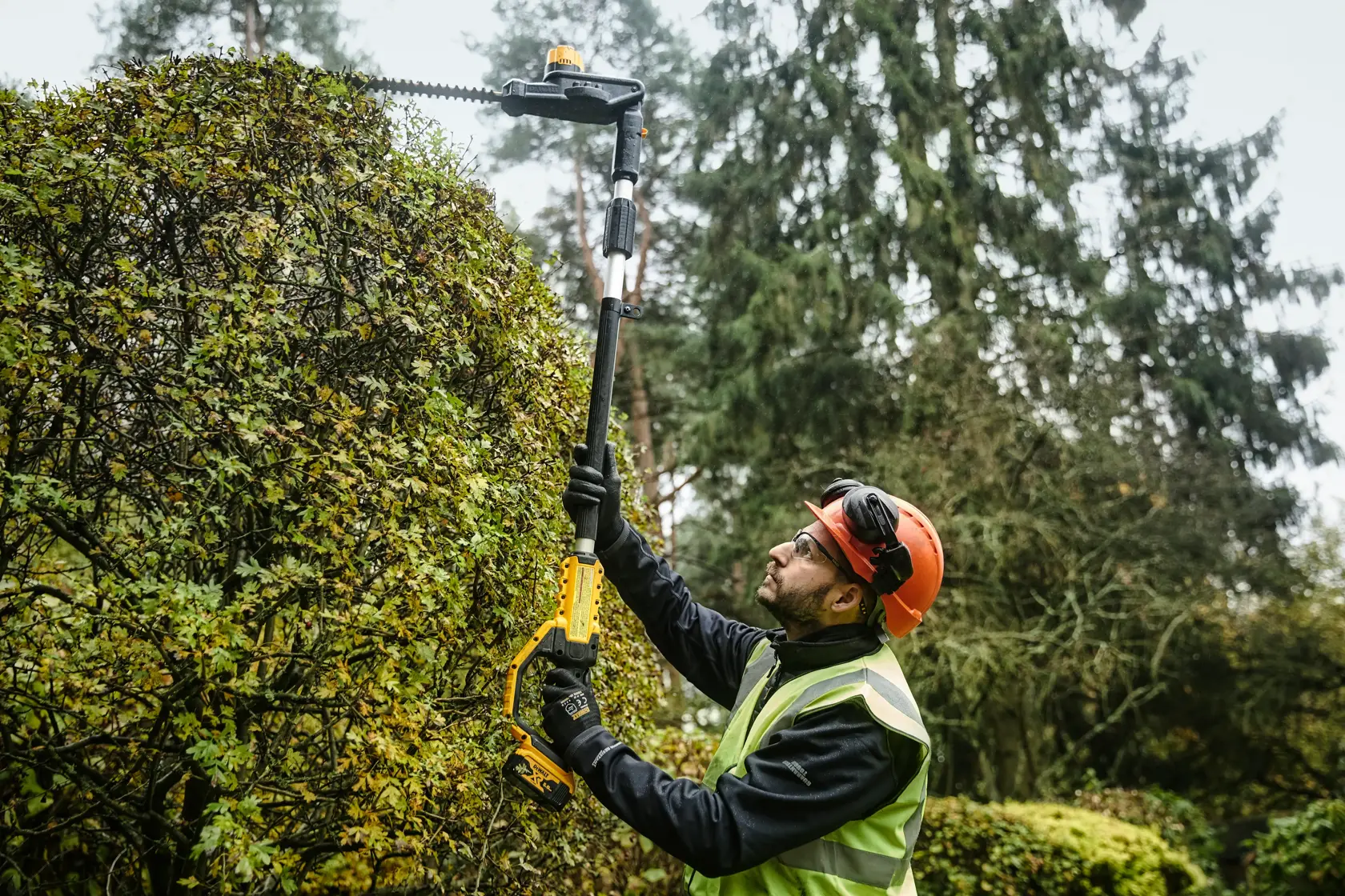 DEWALT® 18V XR® 55 cm Pole Hedge Trimmer (25 mm Blade Gap) (Tool Only)