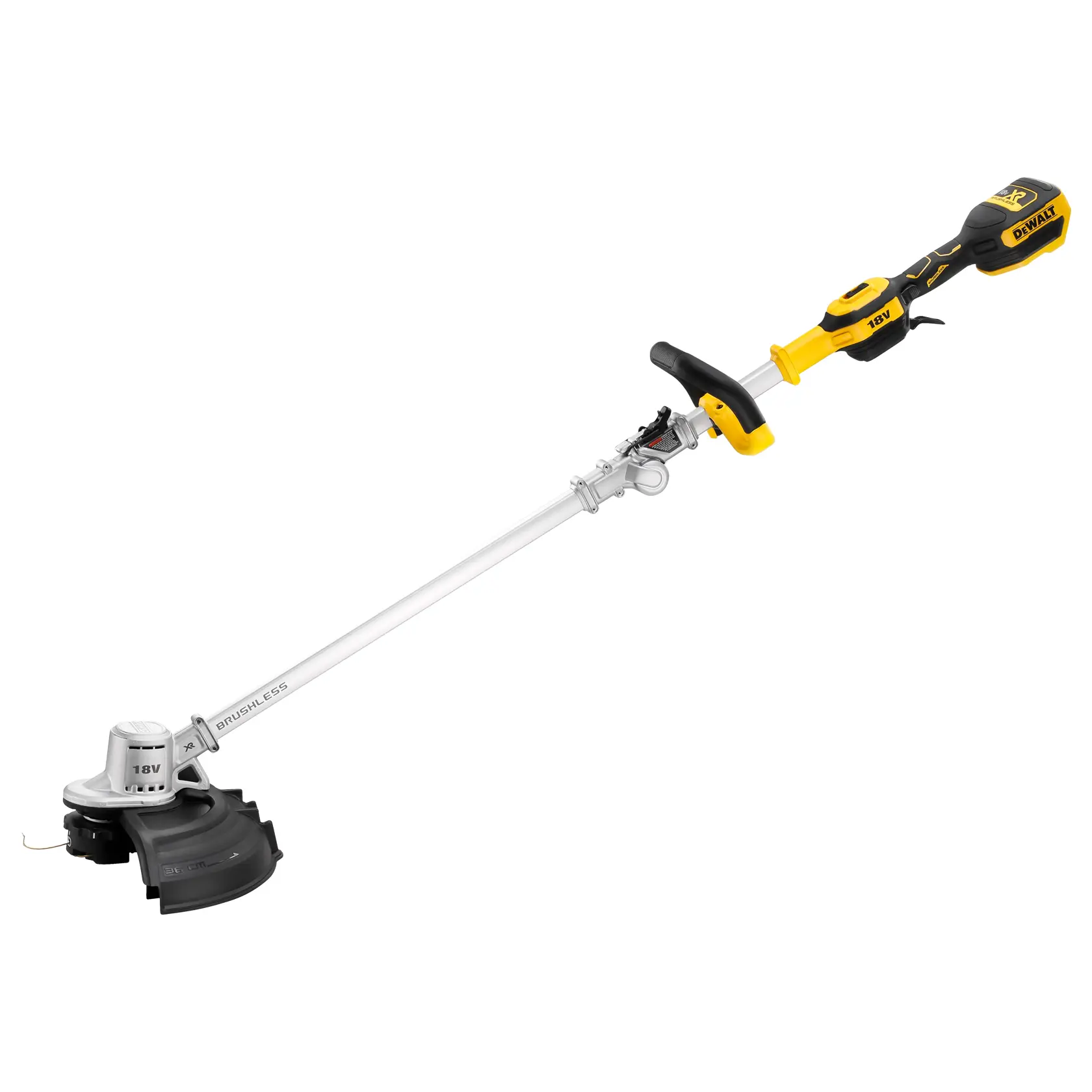 DEWALT® 18V XR® Brushless String Trimmer with Folding Shaft (Tool Only)