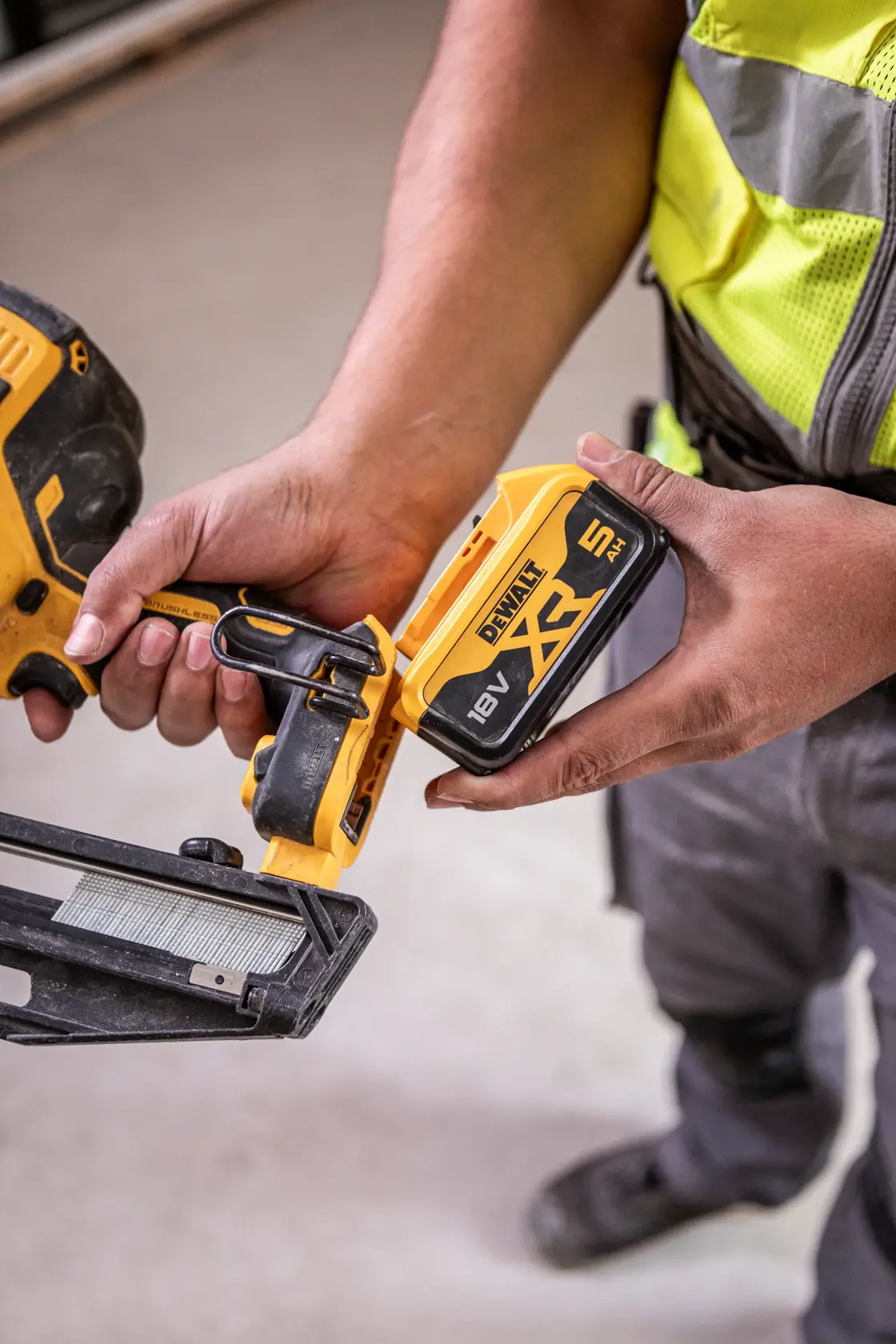 DEWALT® 18V XR® Brushless 16Ga Second Fix Nailer (Tool Only)