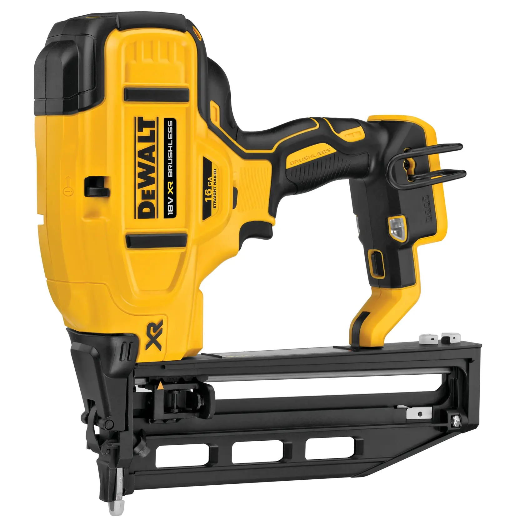 DEWALT® 18V XR® Brushless 16Ga Second Fix Straight Nailer (Tool Only)