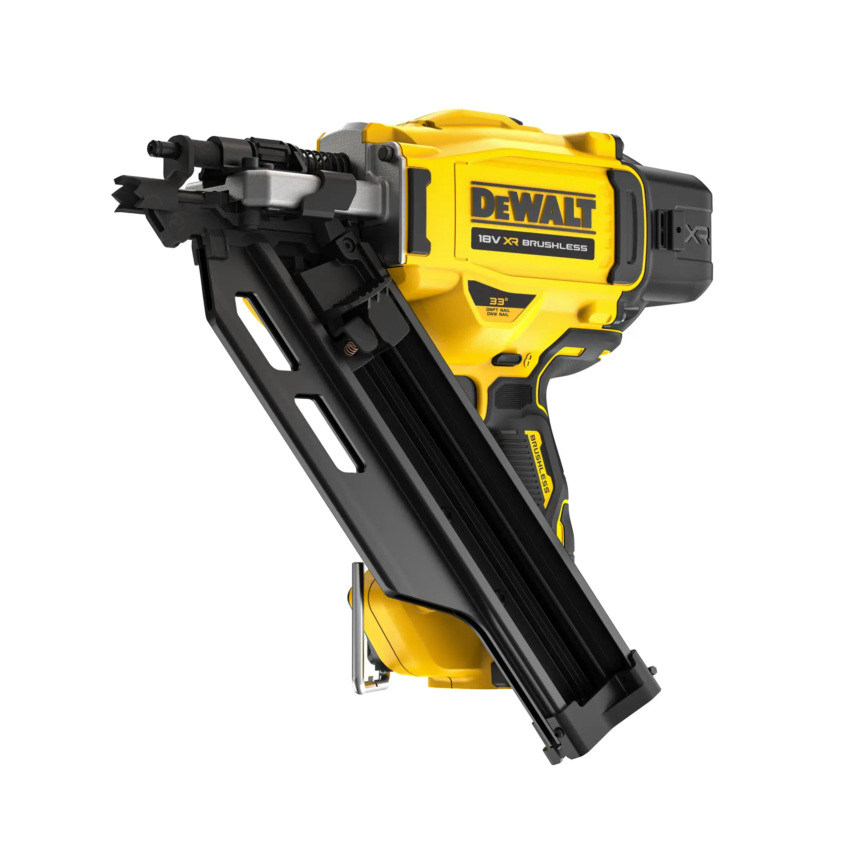 DEWALT® 118V XR® Brushless 33° 90 mm Framing Nailer (Tool Only)