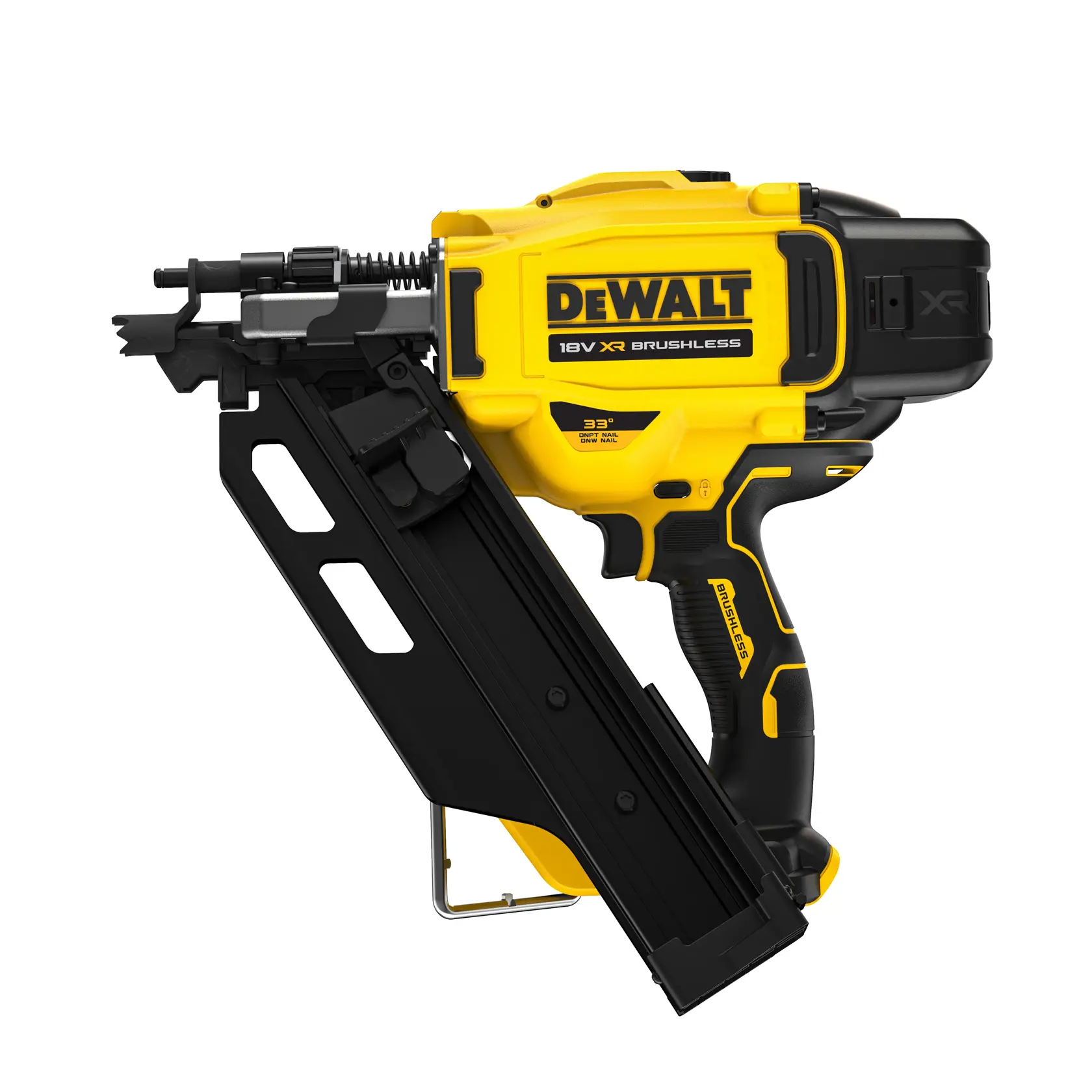 DEWALT® 118V XR® Brushless 33° 90 mm Framing Nailer (Tool Only)