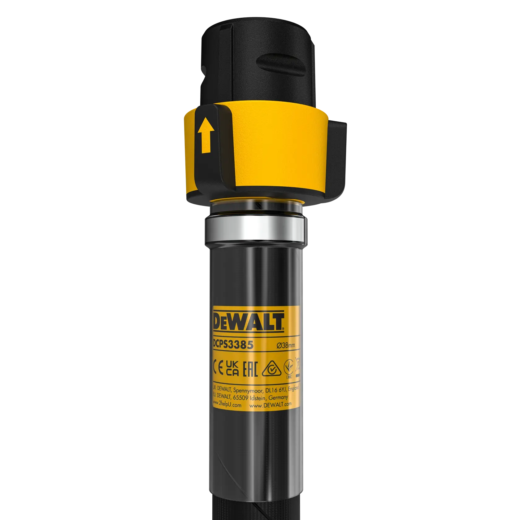 DEWALT® POWERSHIFT™ VibratorTM High Frequency Hose 38mm Head x 5m