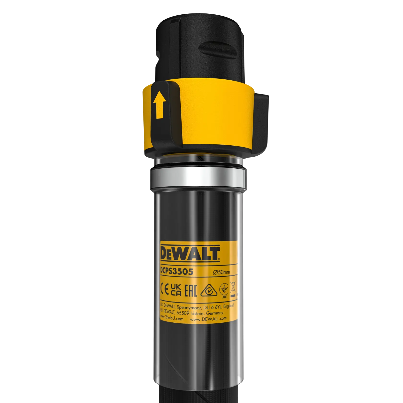 DEWALT® POWERSHIFT™ Vibrator™ High Frequency Hose 50mm Head x 5m