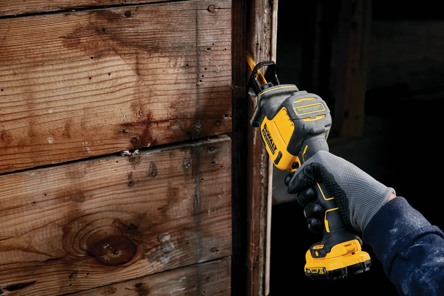 DEWALT® 12V XR® Brushless Compact Reciprocating Saw (Tool Only)