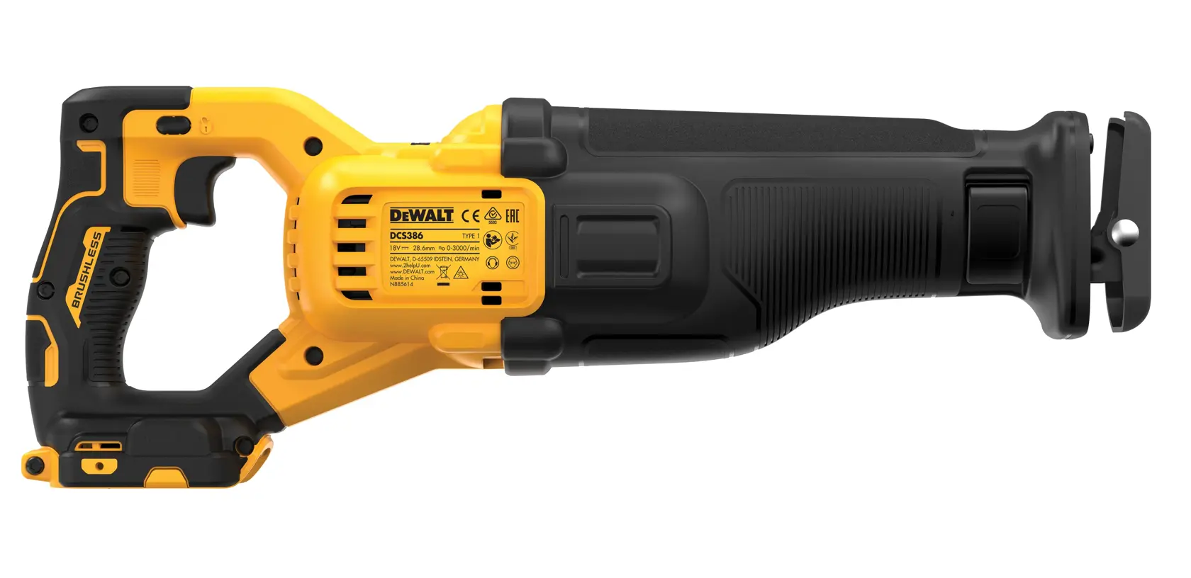 DEWALT® 18V XR® Brushless Reciprocating Saw with FLEXVOLT® ADVANTAGE™ (Tool Only)