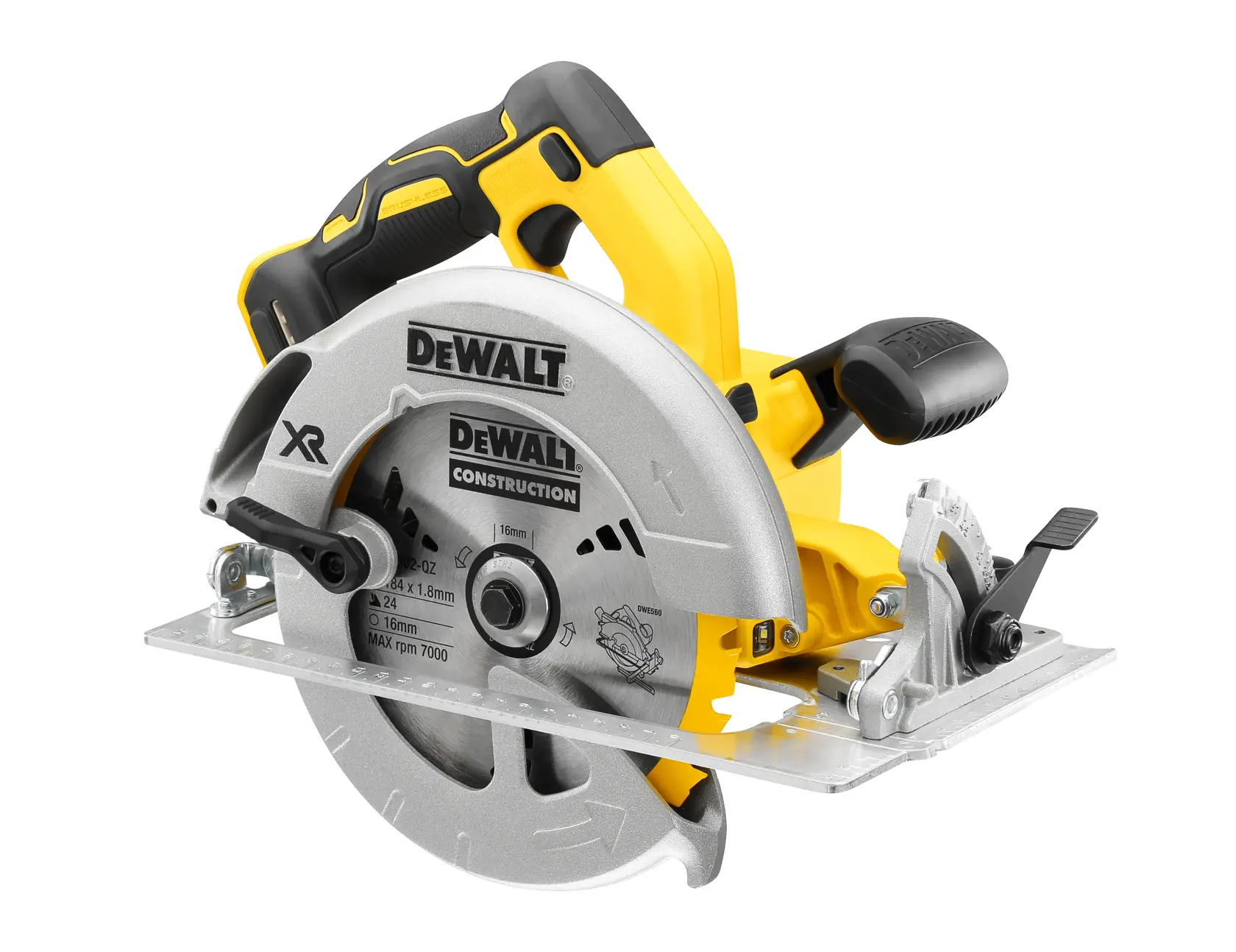 DEWALT® 18V XR® Brushless 184mm Circular Saw (Tool Only)