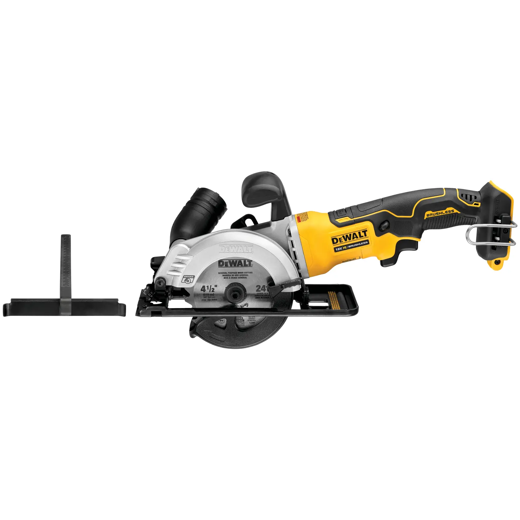 DEWALT® 18V XR® Brushless 115mm Compact Circular Saw (Tool Only)