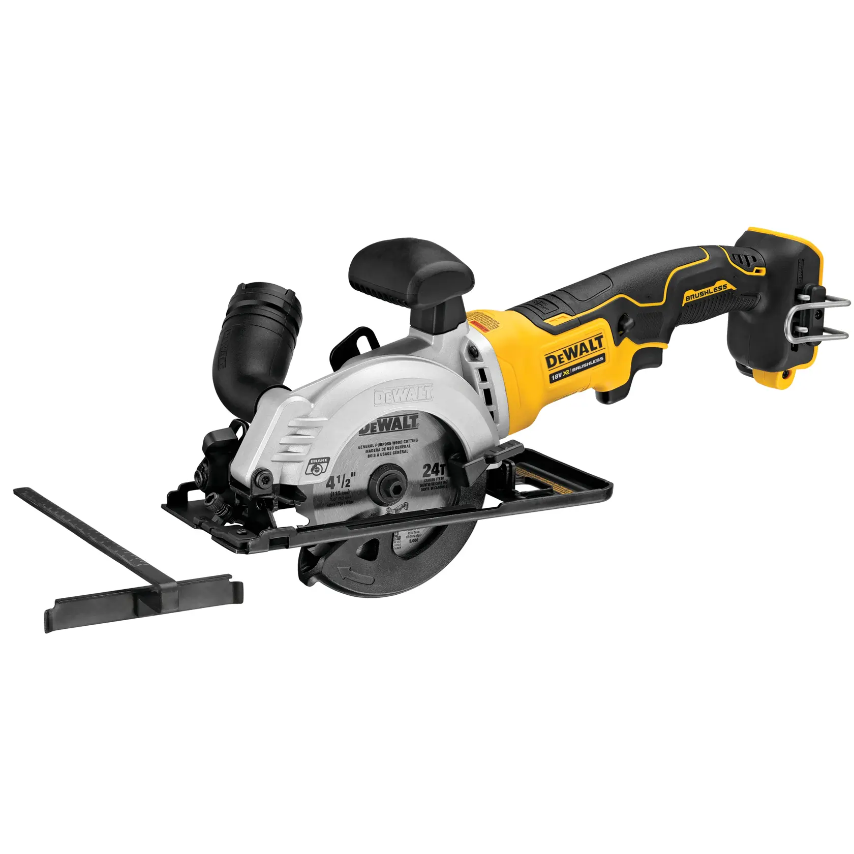 DEWALT® 18V XR® Brushless 115mm Compact Circular Saw (Tool Only)