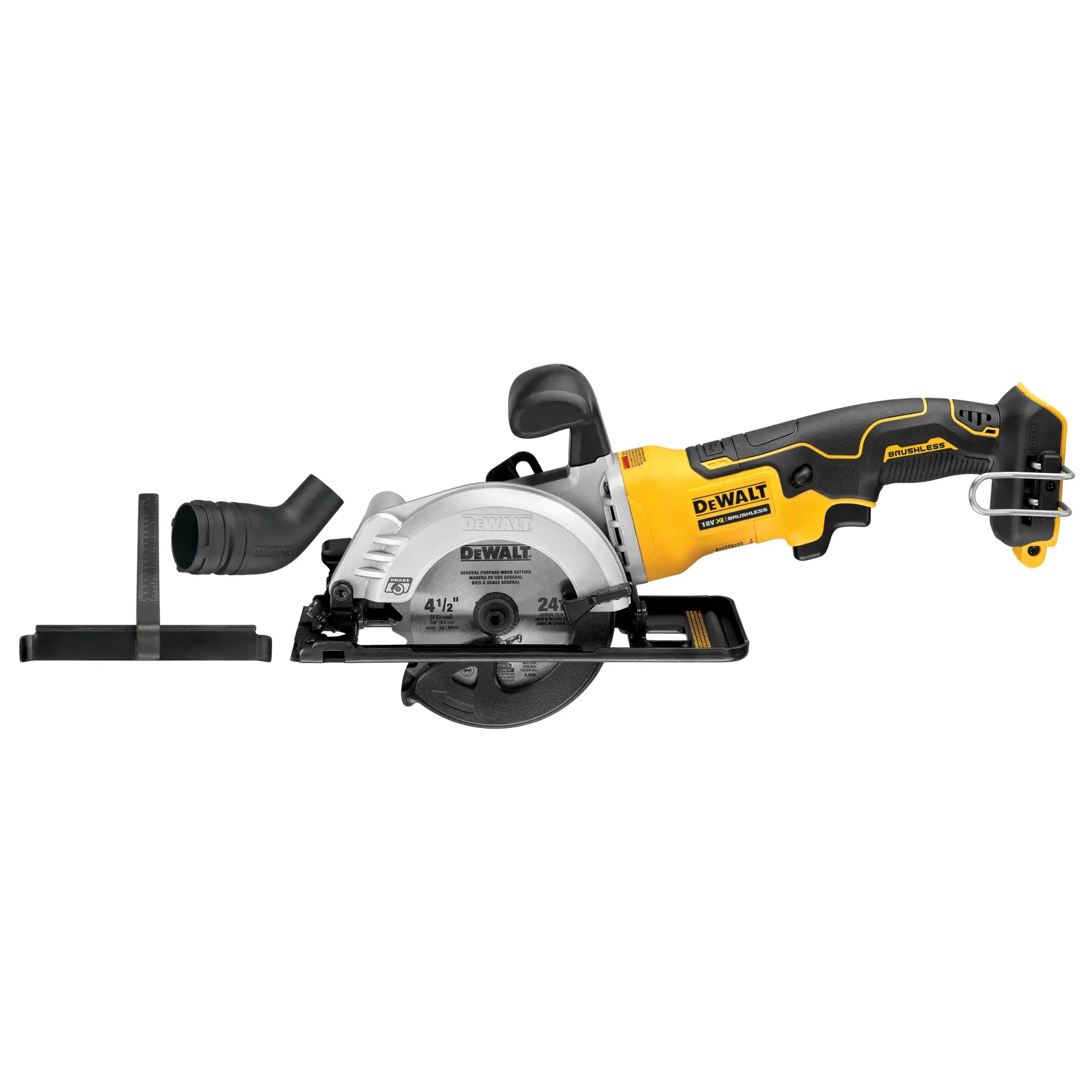 DEWALT® 18V XR® Brushless 115mm Compact Circular Saw (Tool Only)