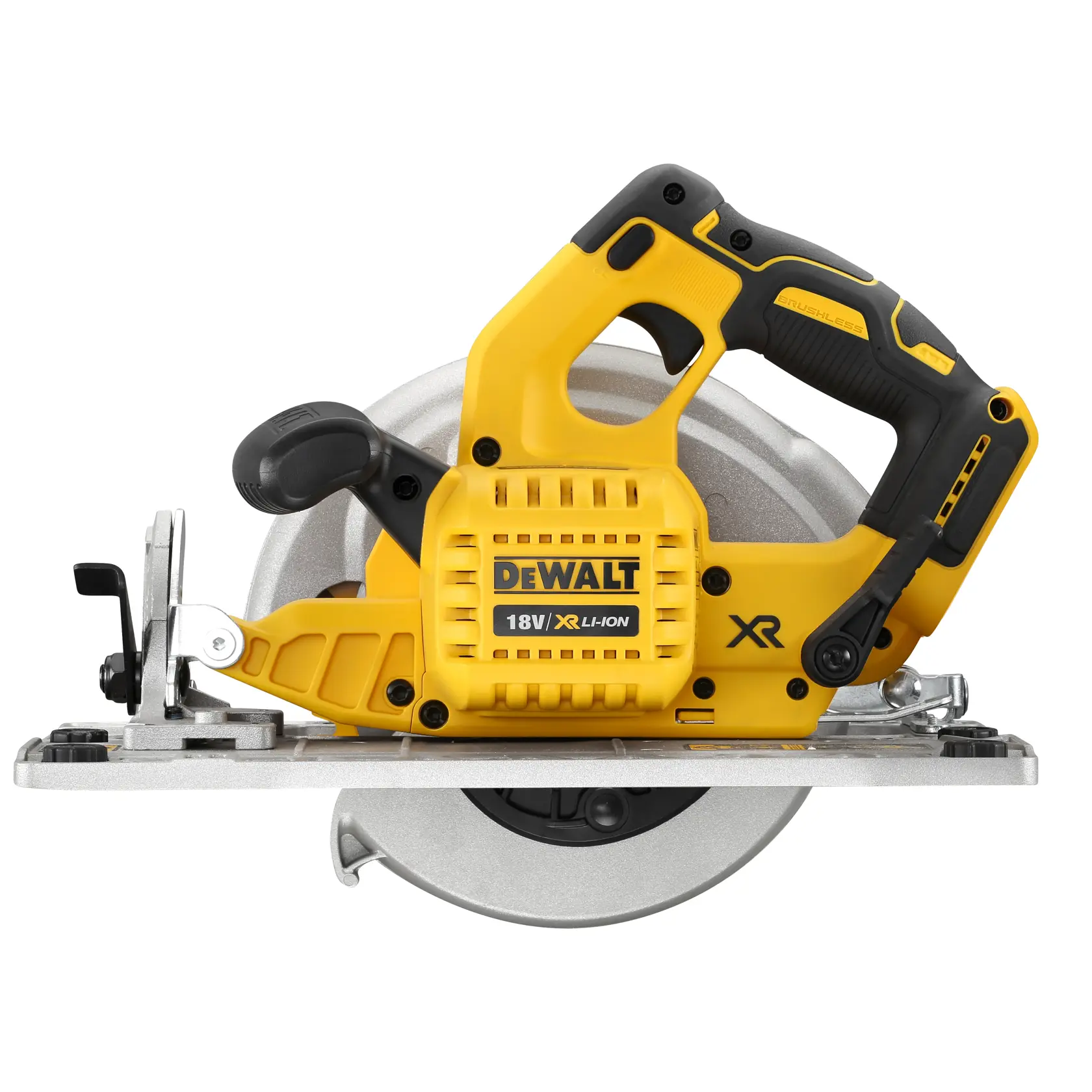 DEWALT® 18V XR® Brushless 184mm Rail Compatible Circular Saw (Tool Only)