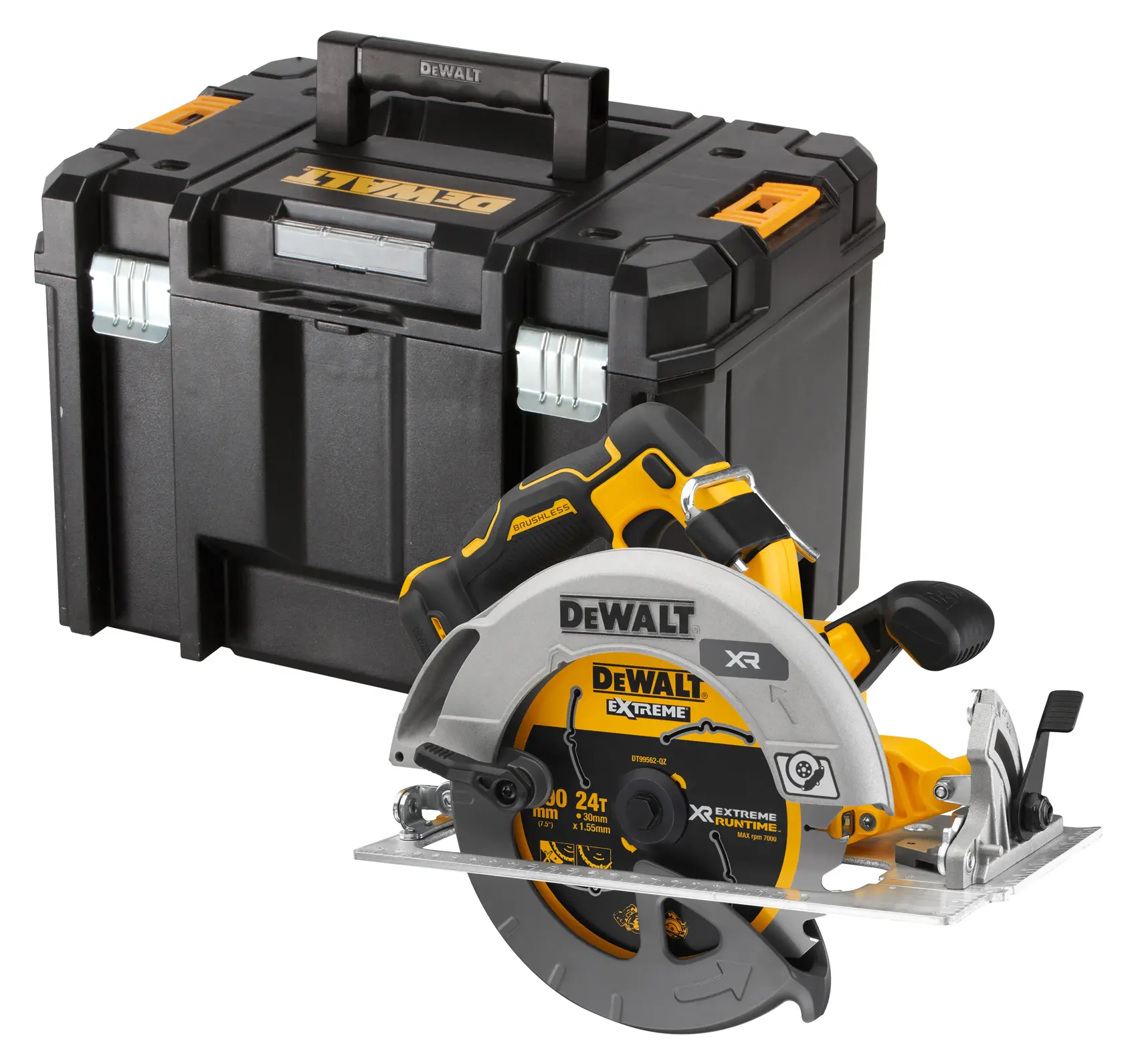 DEWALT® 18V XR® Brushless 190mm Circular Saw with FLEXVOLT® ADVANTAGE™ (Tool Only)