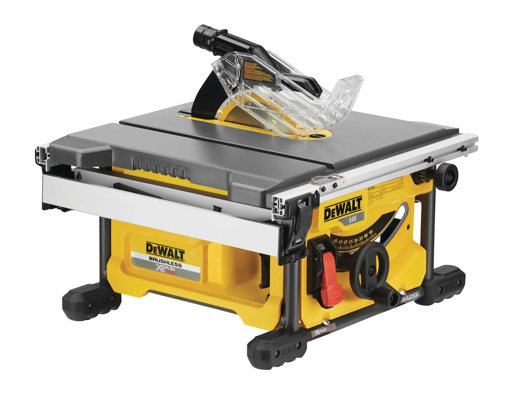 DEWALT® 54V XR Flexvolt® 210mm Table Saw (Tool Only)